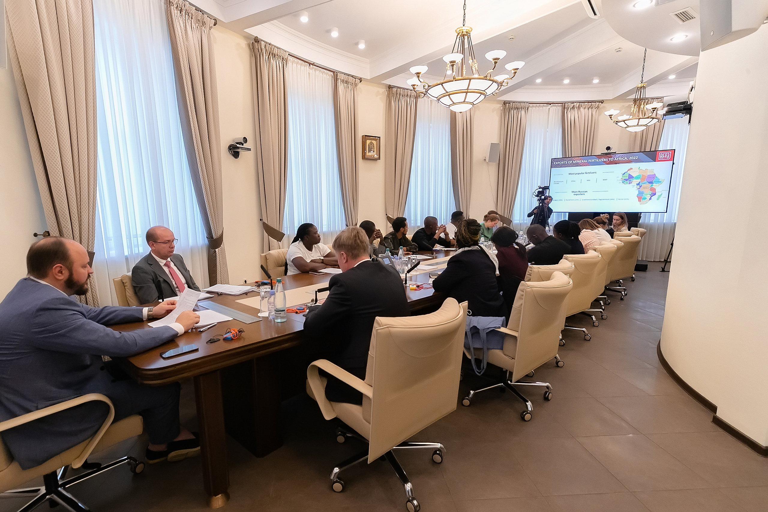 Встреча топ-менеджемента ФосАгро и африканских журналистов. Виктория Зудина — фотограф в Москве