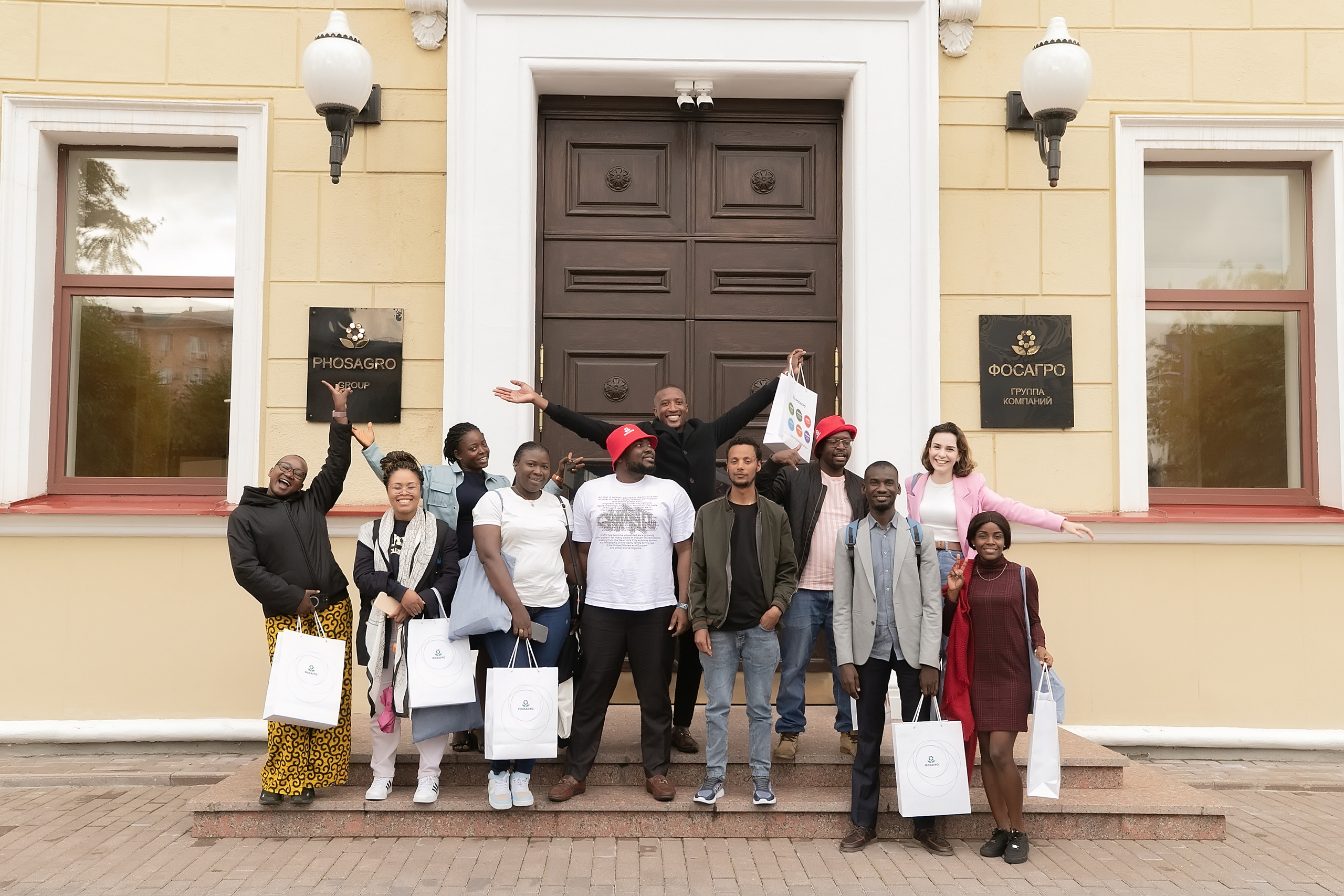 Встреча топ-менеджемента ФосАгро и африканских журналистов. Виктория Зудина — фотограф в Москве