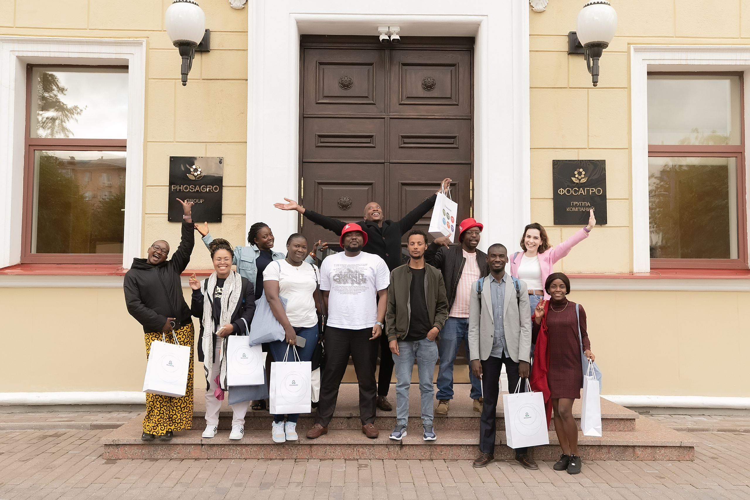 Встреча топ-менеджемента ФосАгро и африканских журналистов. Виктория Зудина — фотограф в Москве