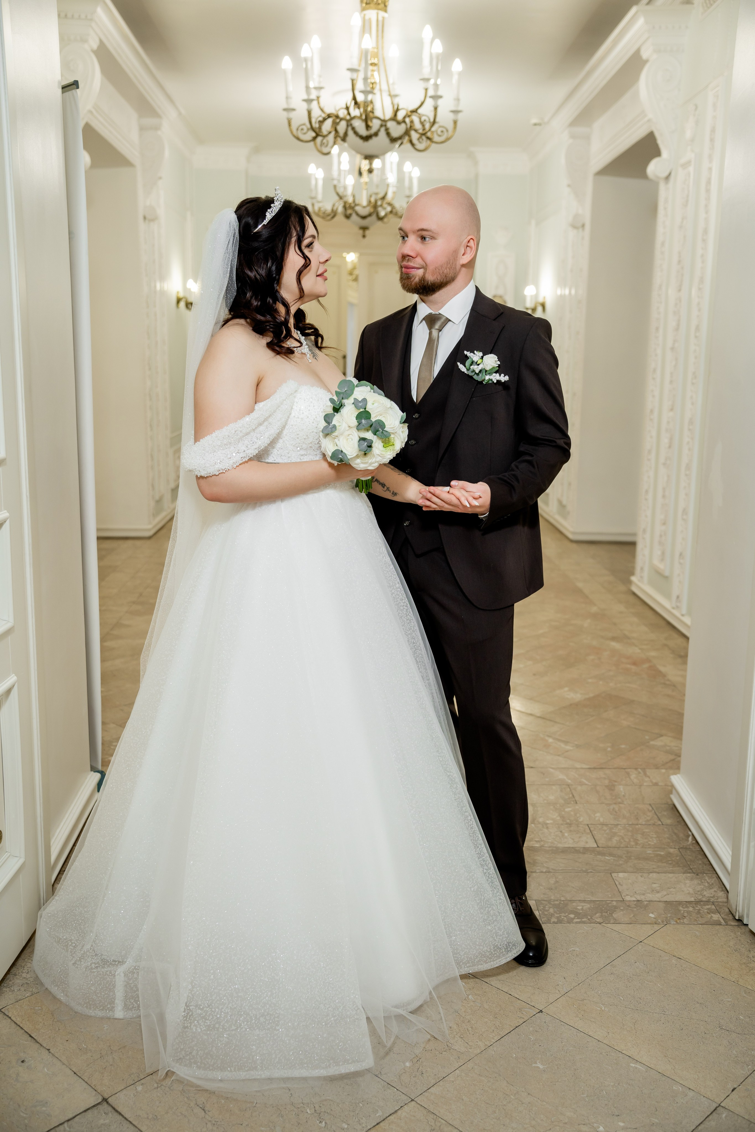 Дарина и Александр. Сборы невесты, загс, банкет. Фотограф и видеограф в Москве и Московской области Мария Вишня