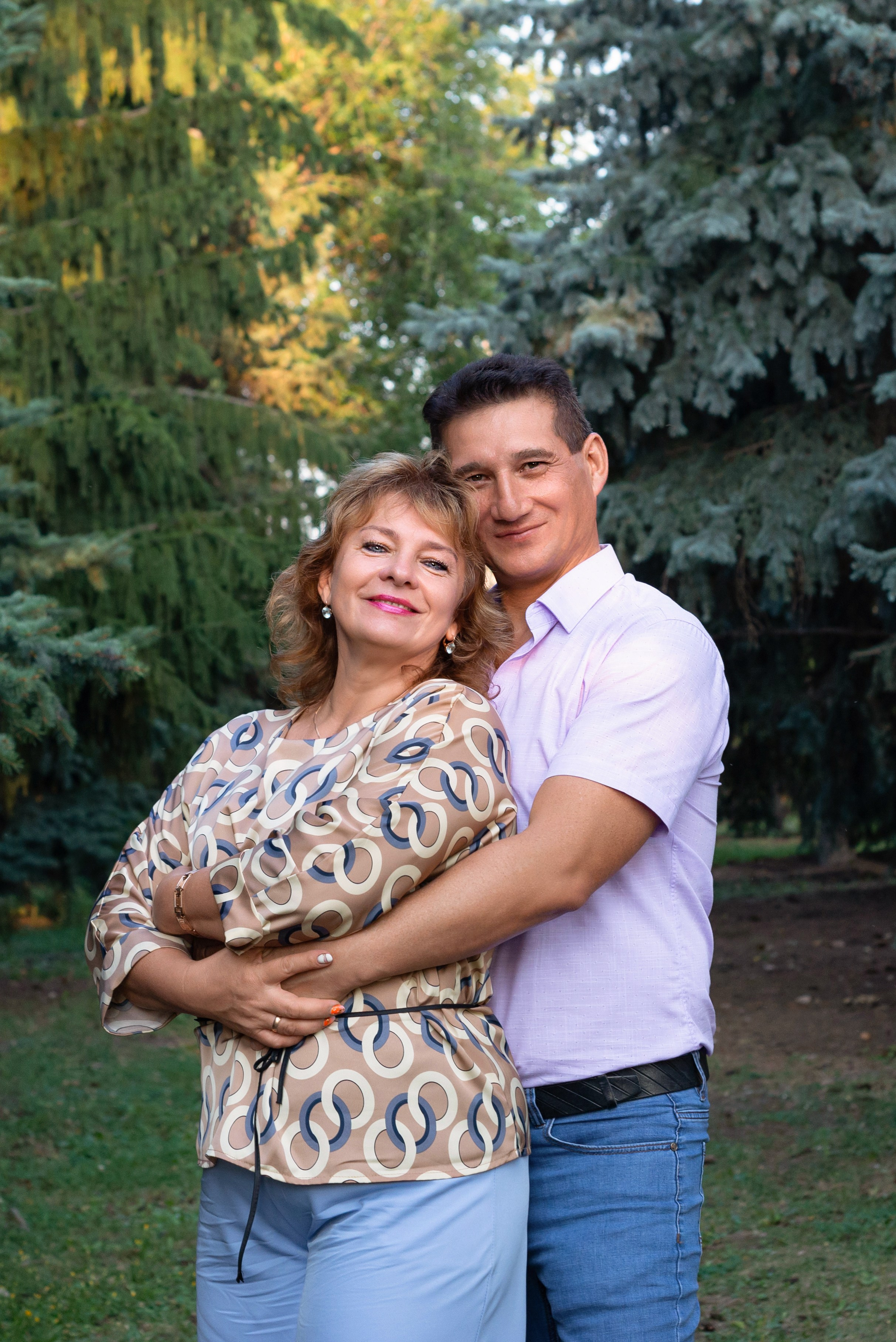 Ирина и Александр в парке. Семейный и свадебный фотограф Галина Абакумова, фотосессии в Белгороде