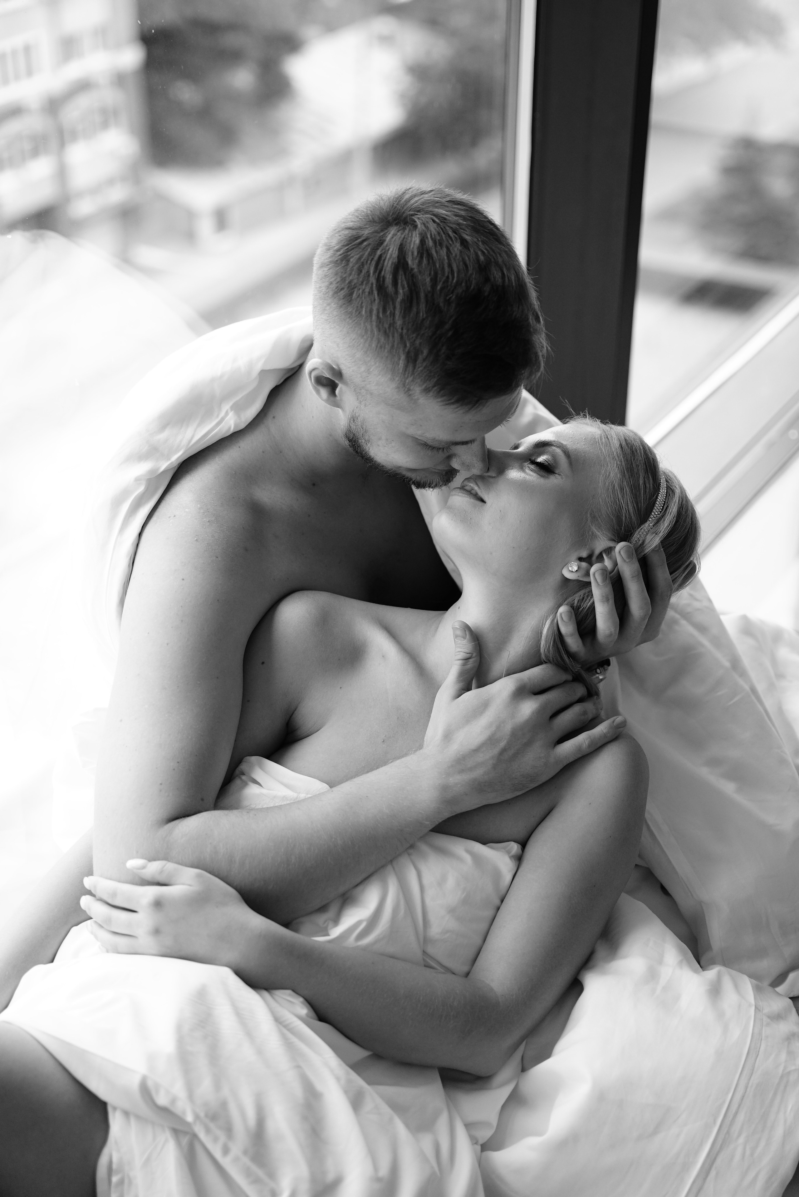 Никита и Галина чб. Свадебный фотограф в Самаре Анна Ковалева