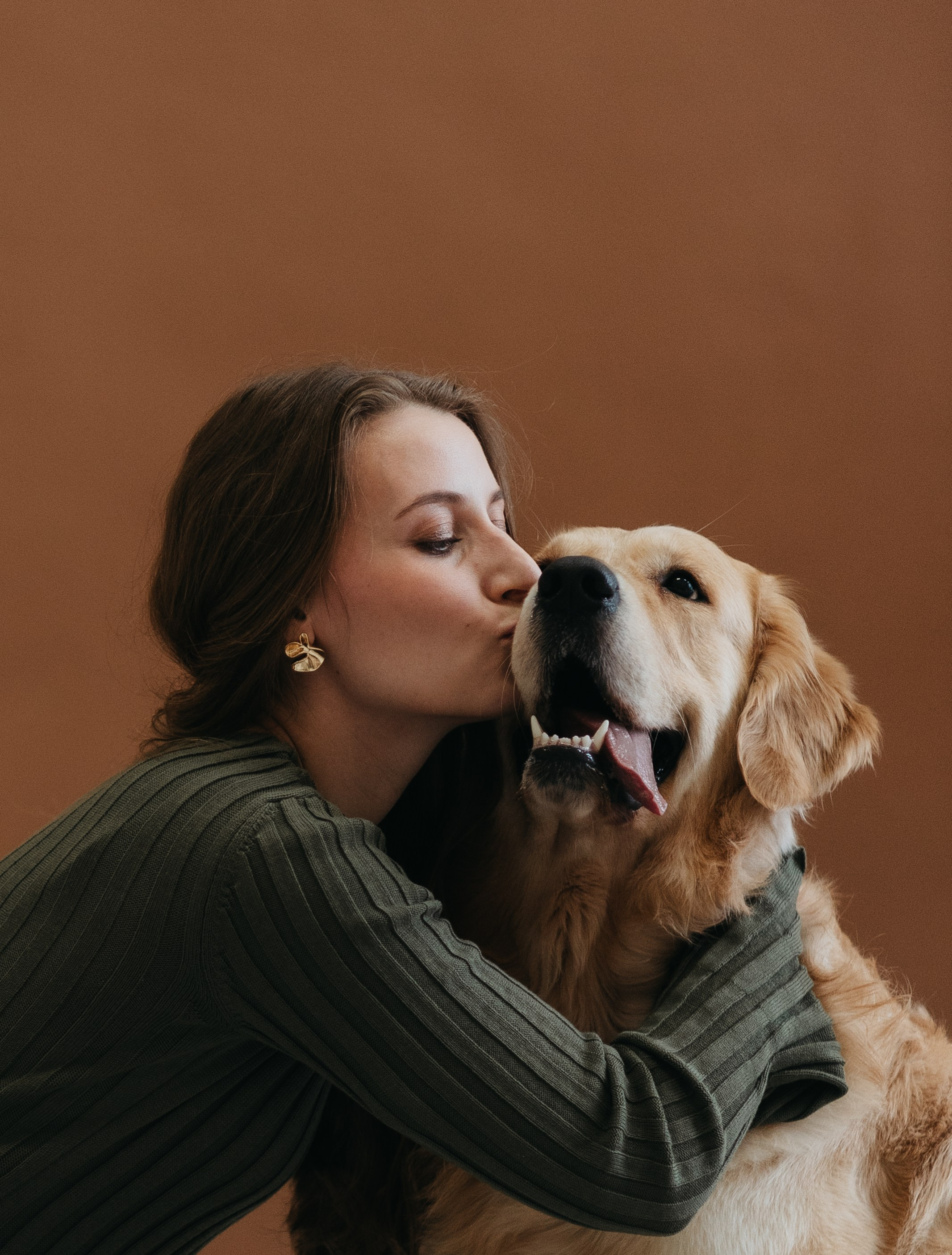 Лена, Никита и Сэм. Фотограф животных Евгения Верцинская