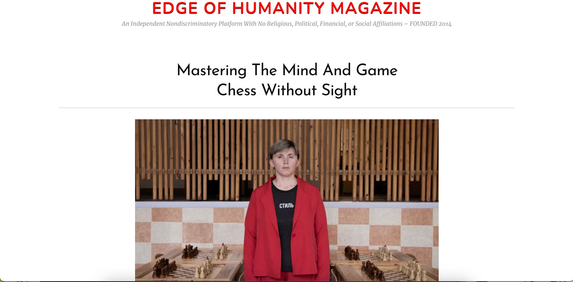 chess, blind, visually impaired, braille, braille, VOS, All-Russian Society of the Blind