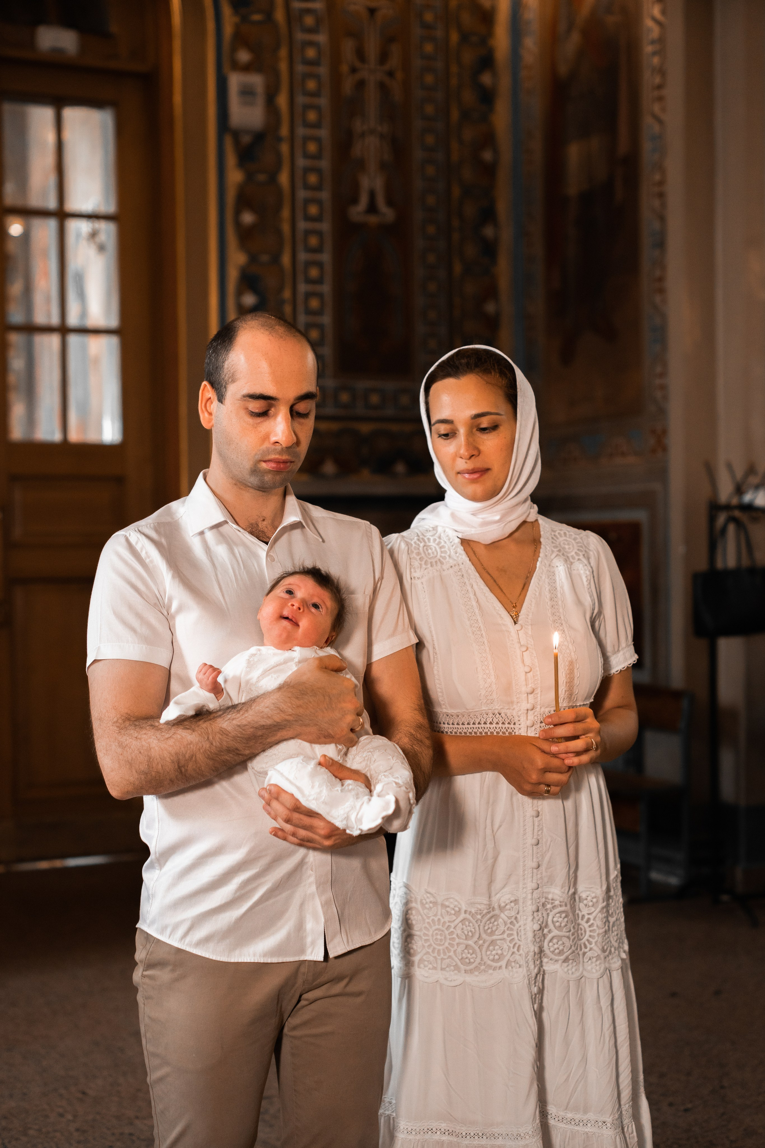 Крещение в Храме Сергия Радонежского Нижний Новгород. Фотограф на крещение и венчание в Нижнем Новгороде.Свадебный Фотограф