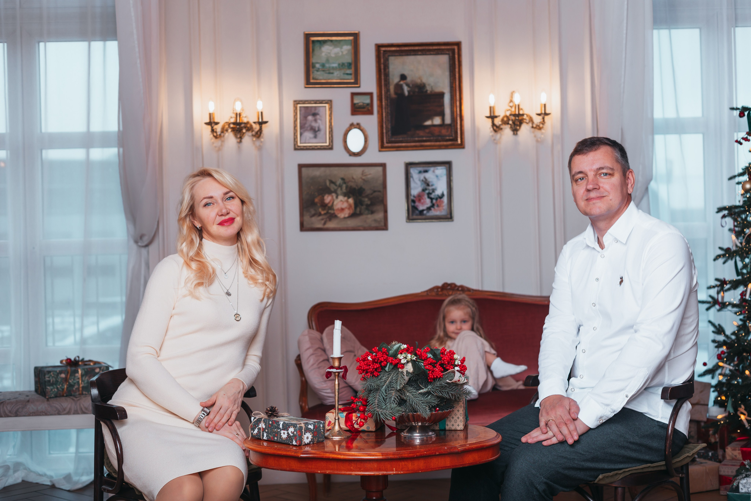 Лена, Машенька и Александр. Фотограф Анна Шубина