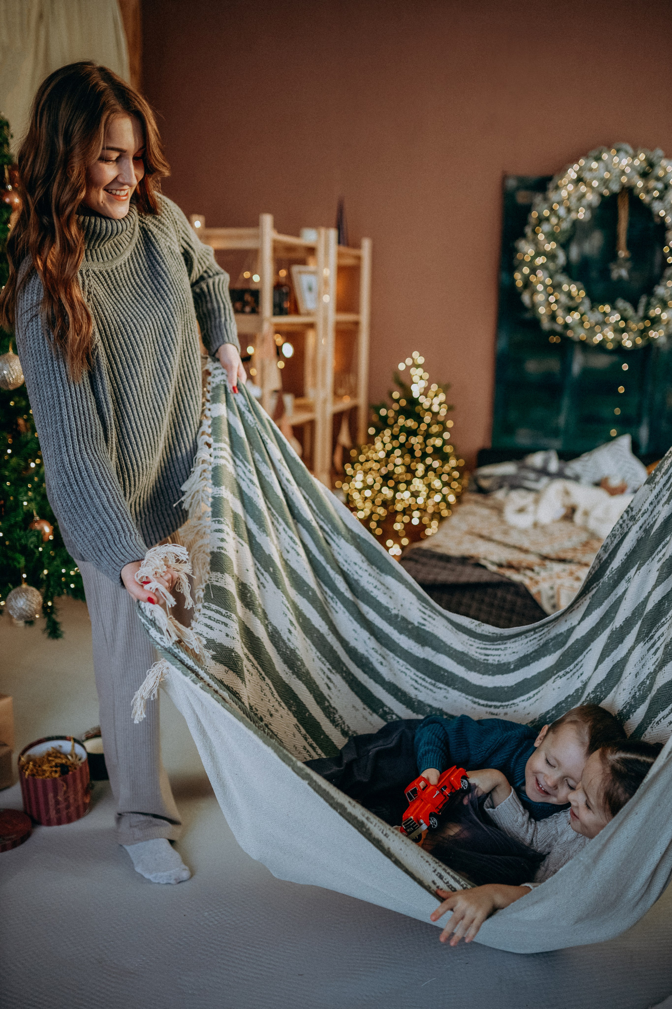 Новогодние семейные фотосесии. Фотограф в Каргополе и Няндоме