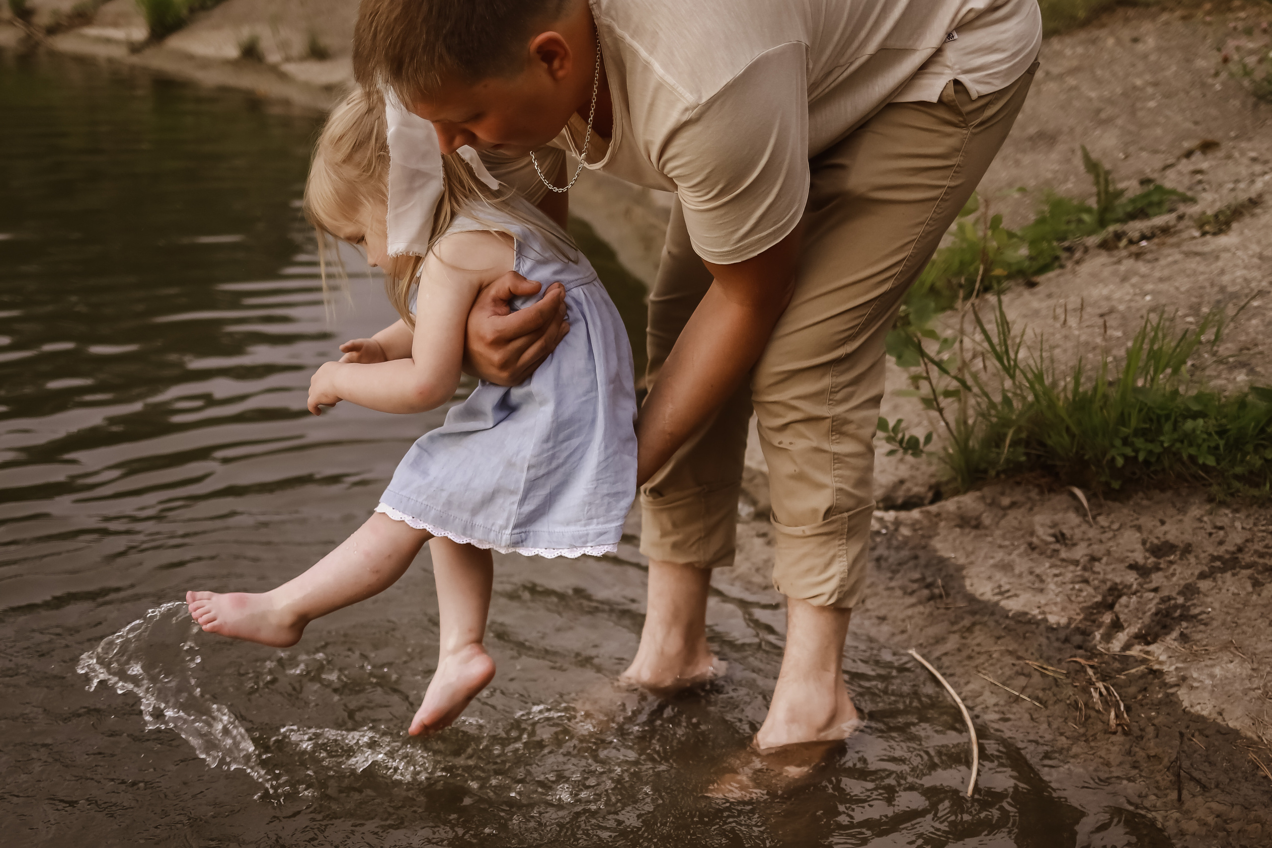 Семейная съемка на улице