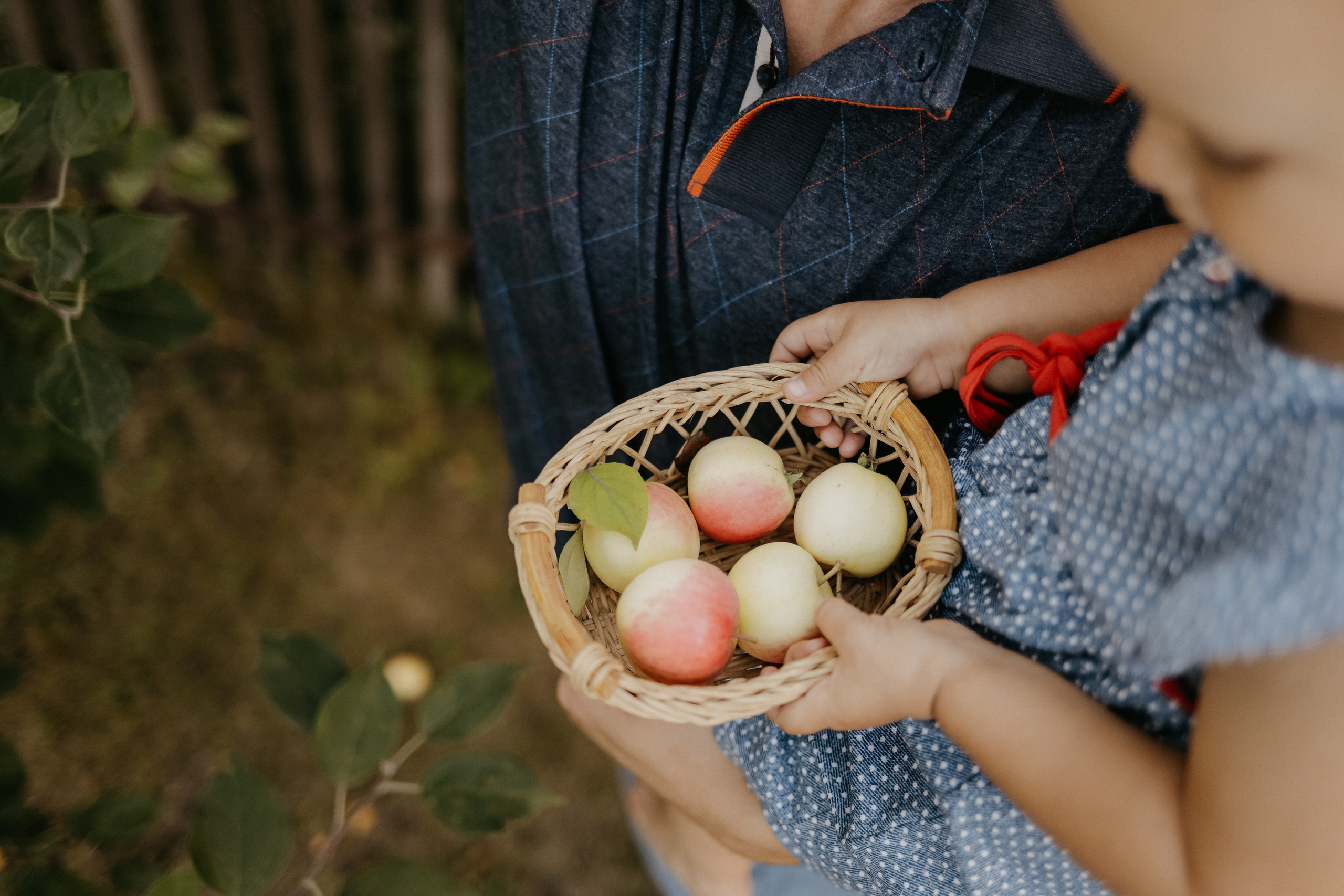 Семейная съемка на улице