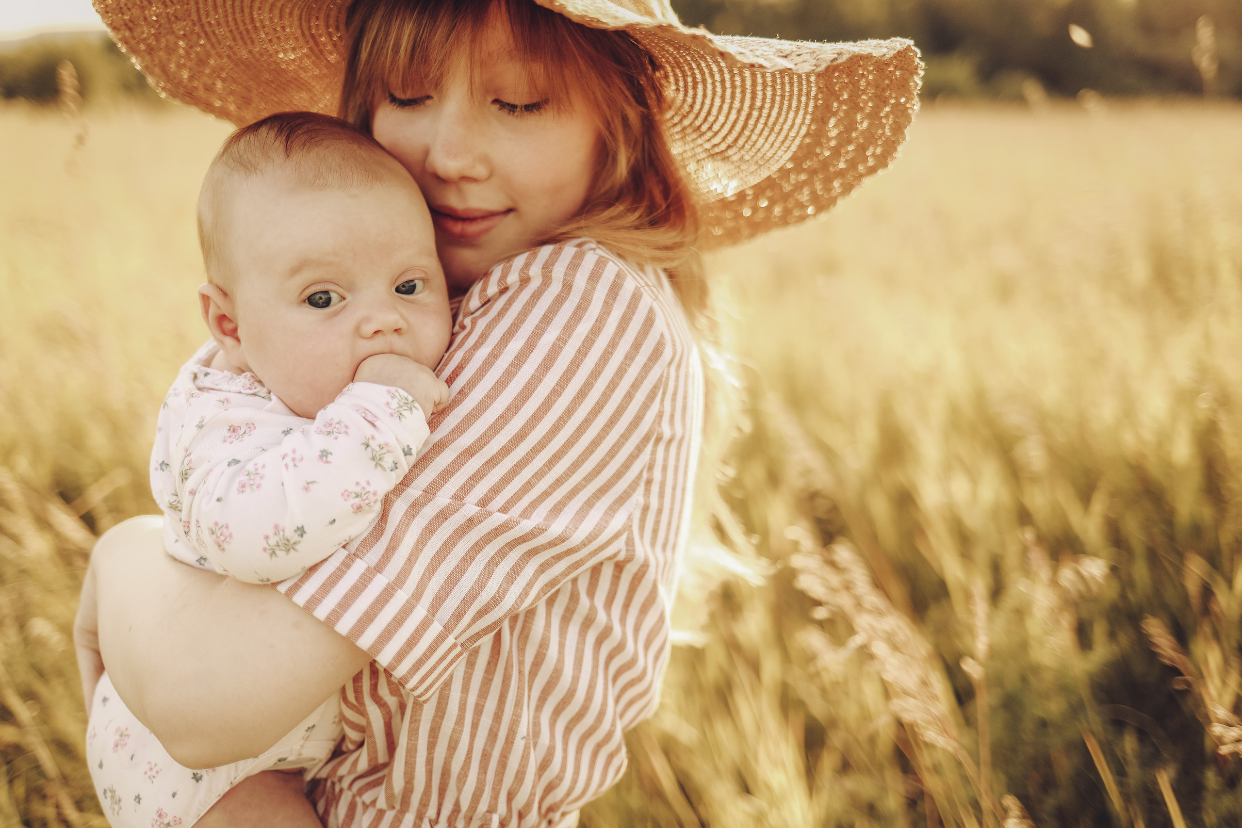 Семейная съемка на улице