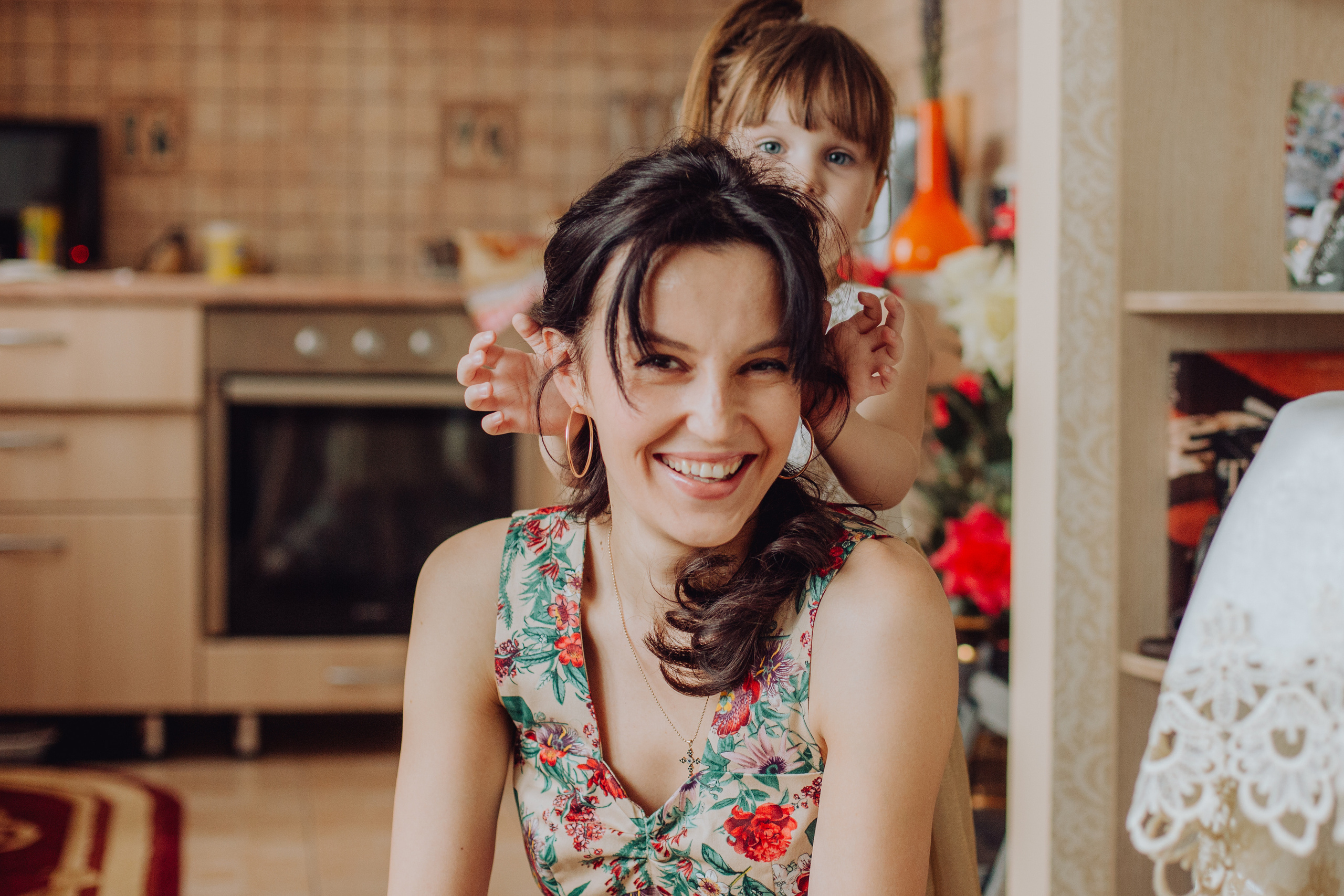 Семейная съемка дома