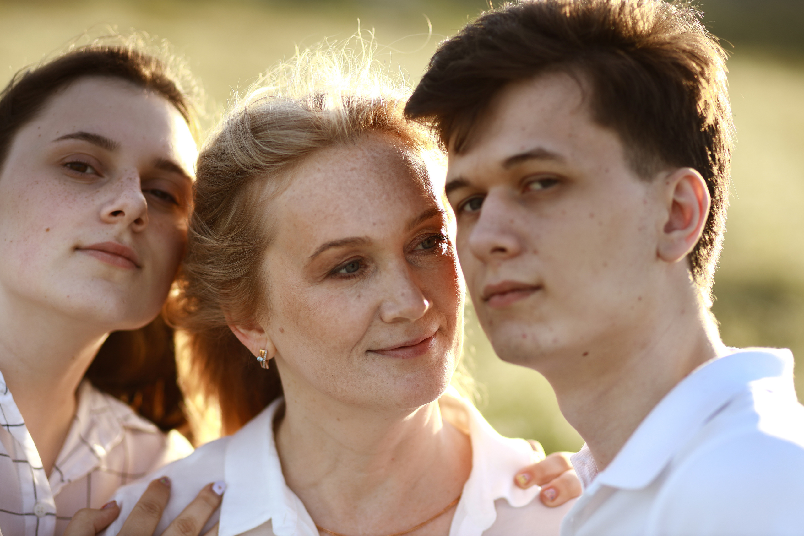 Семейная съемка на улице