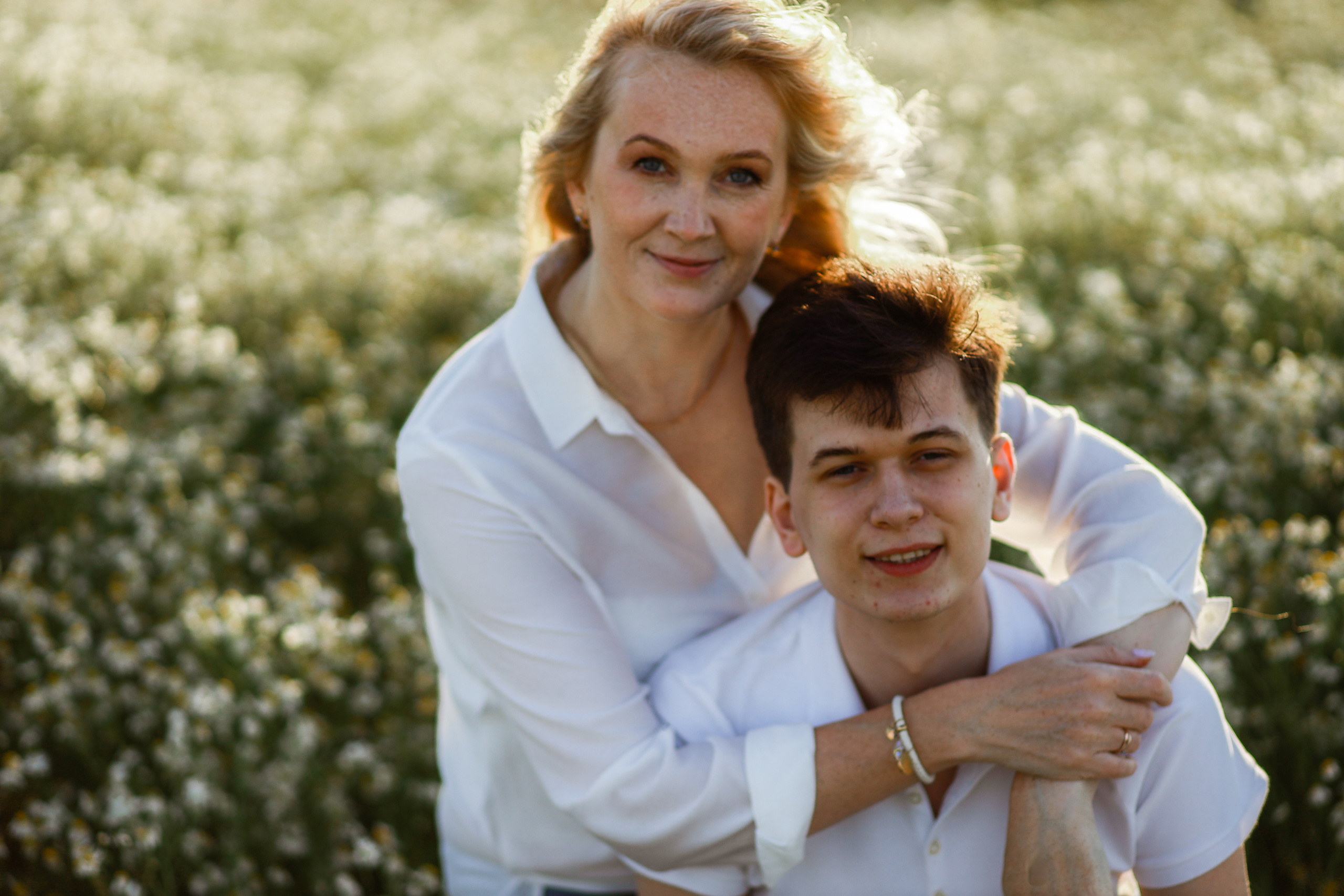 Семейная съемка на улице