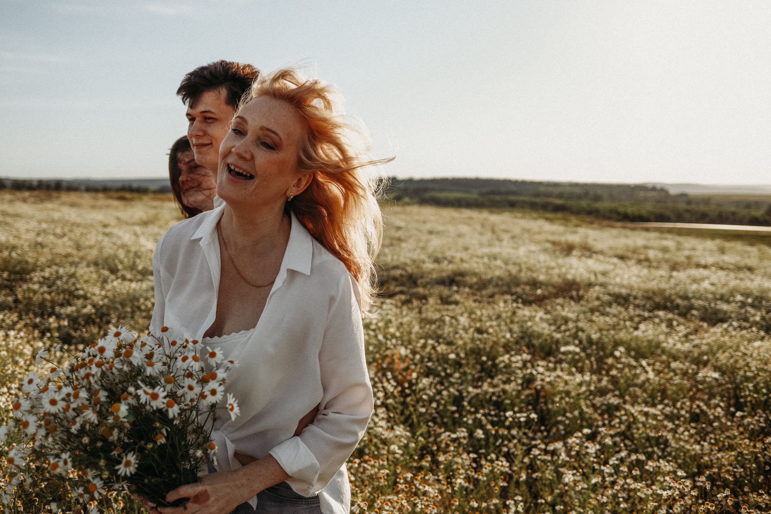 Семейная съемка на улице