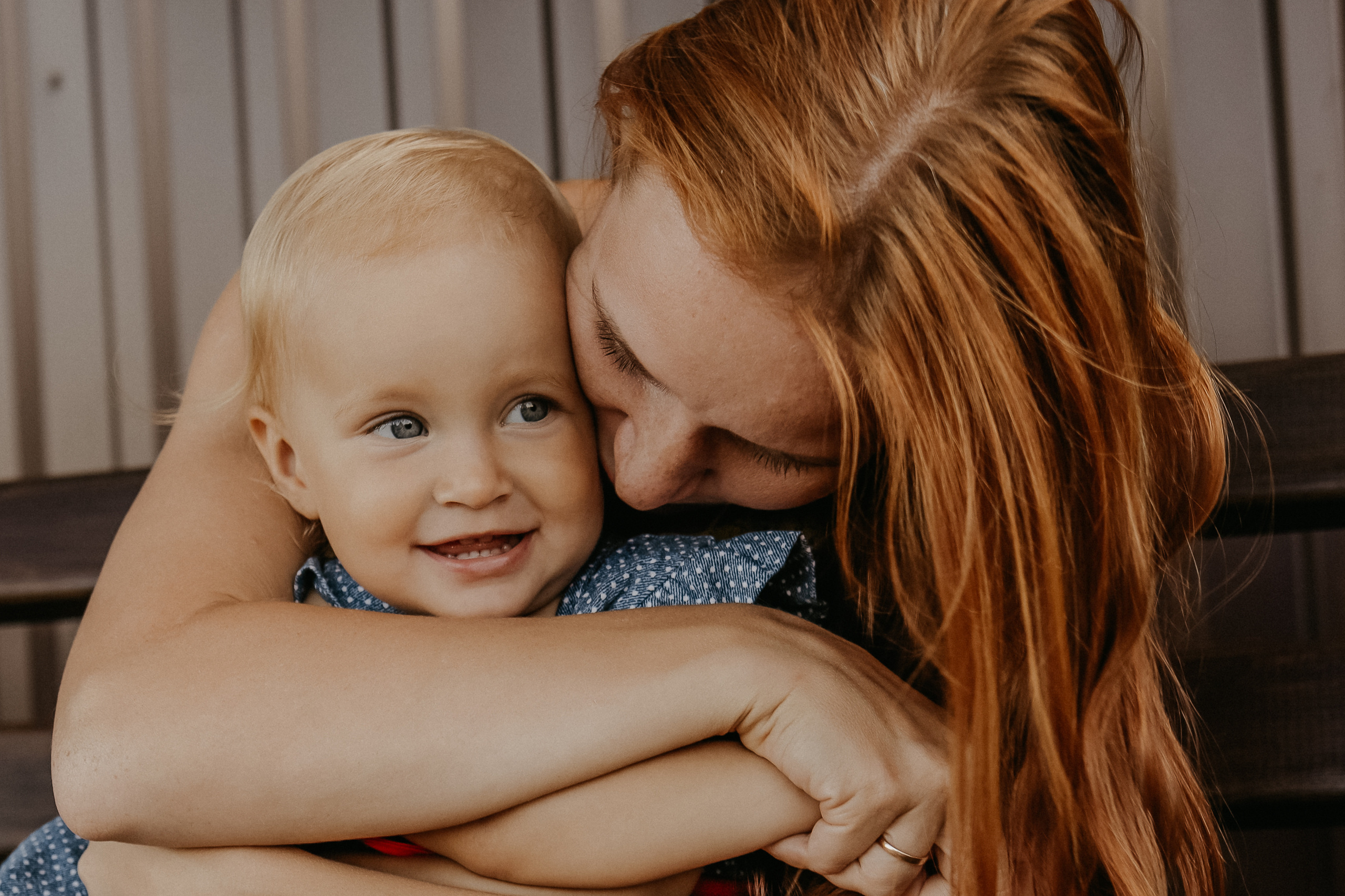 Семейная съемка на улице