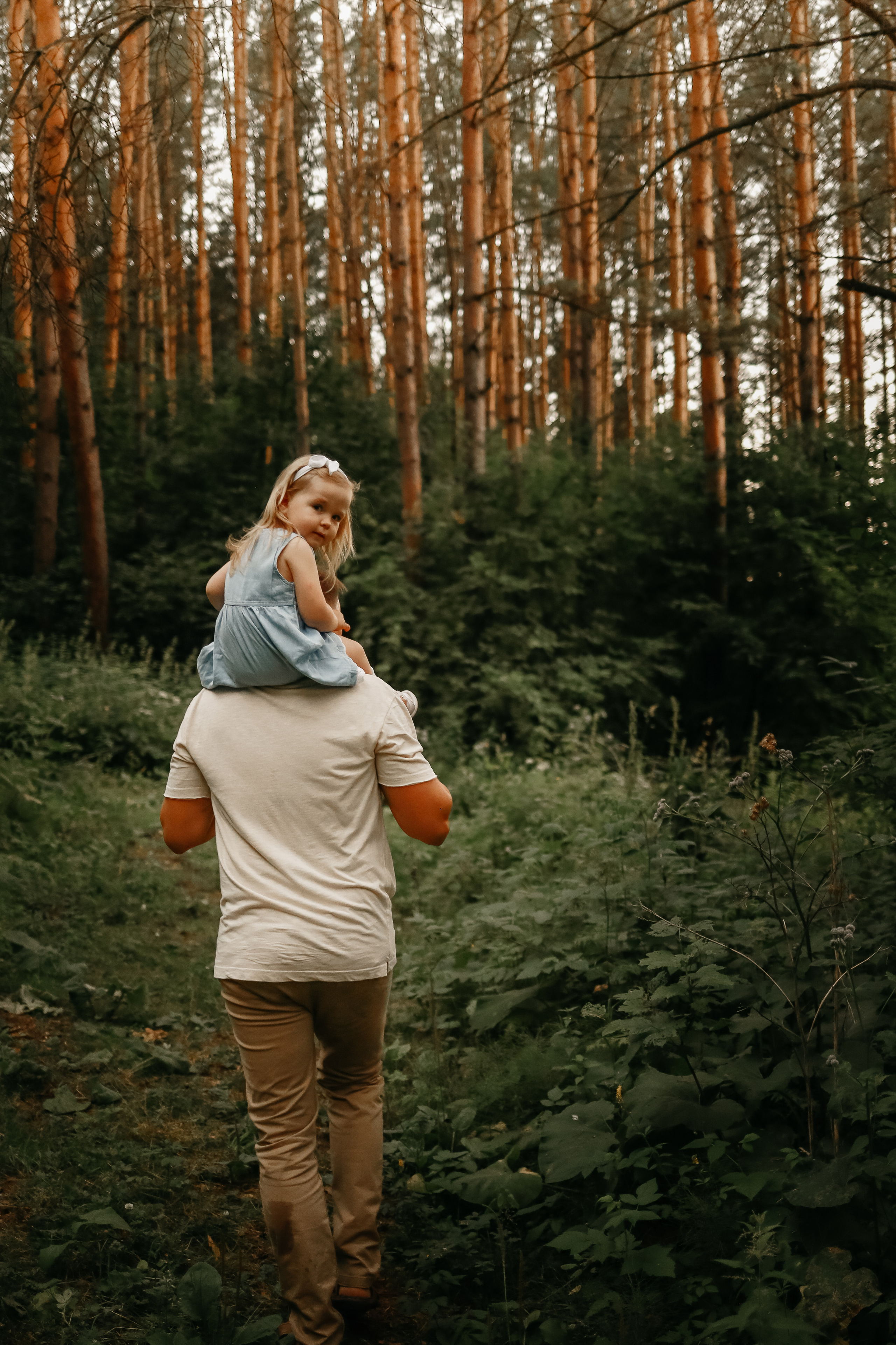 Семейная съемка на улице