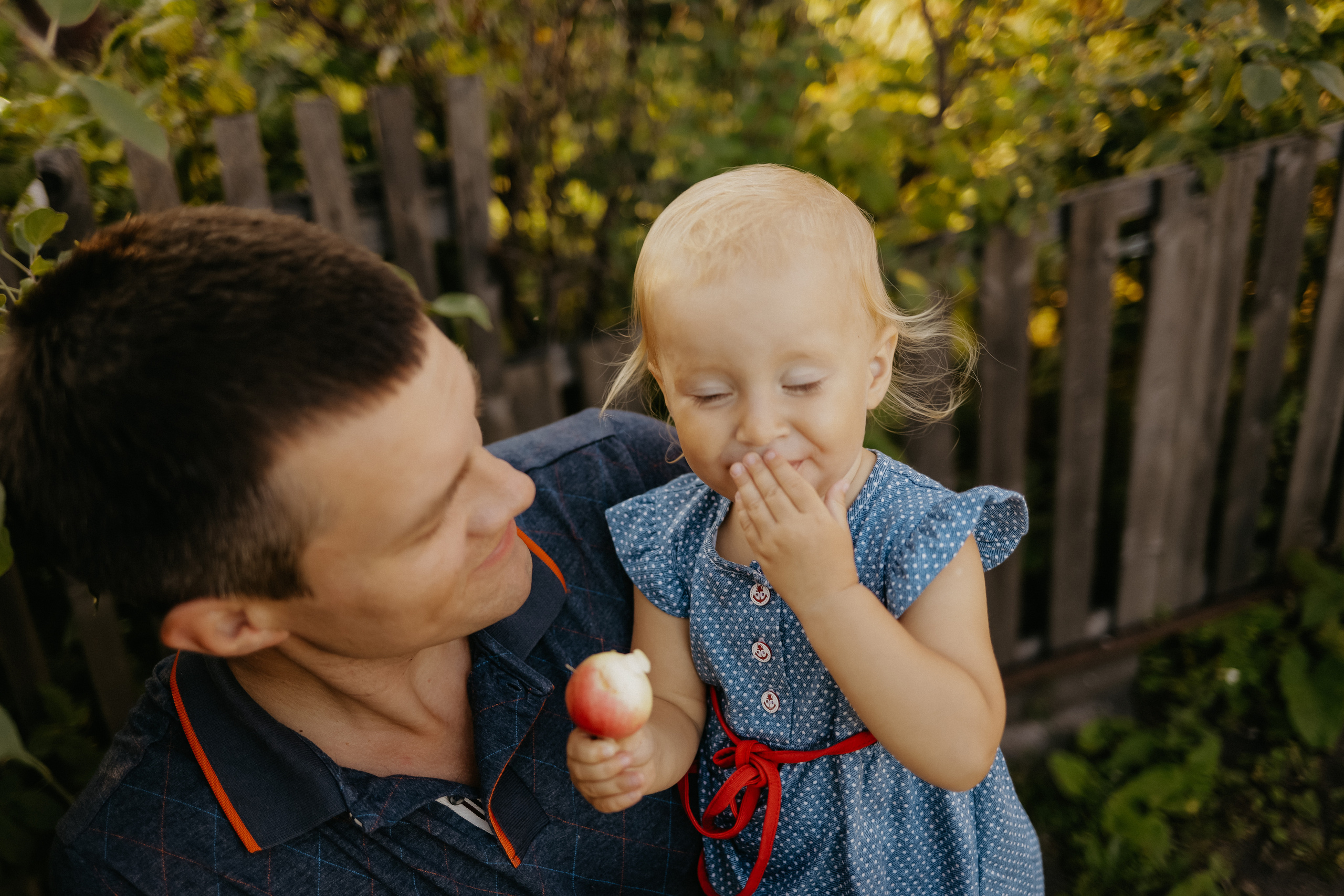 Семейная съемка на улице