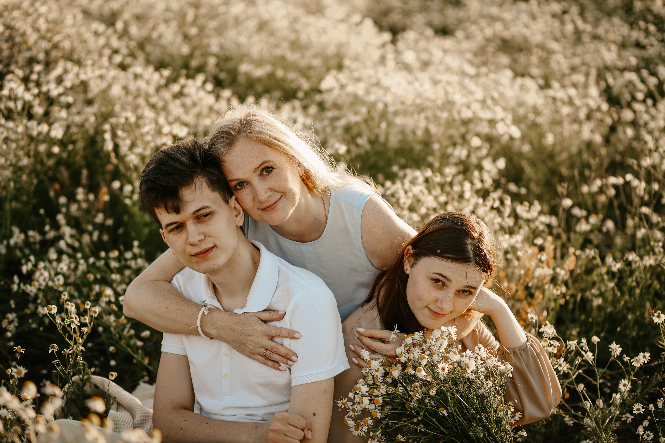 Семейная съемка на улице