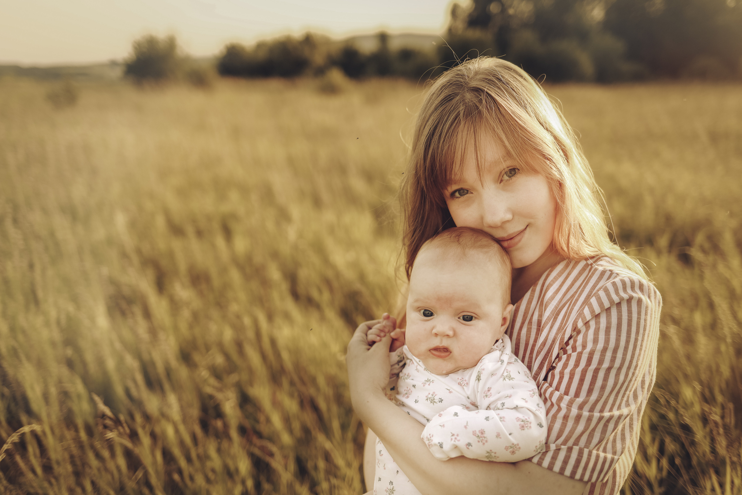 Семейная съемка на улице