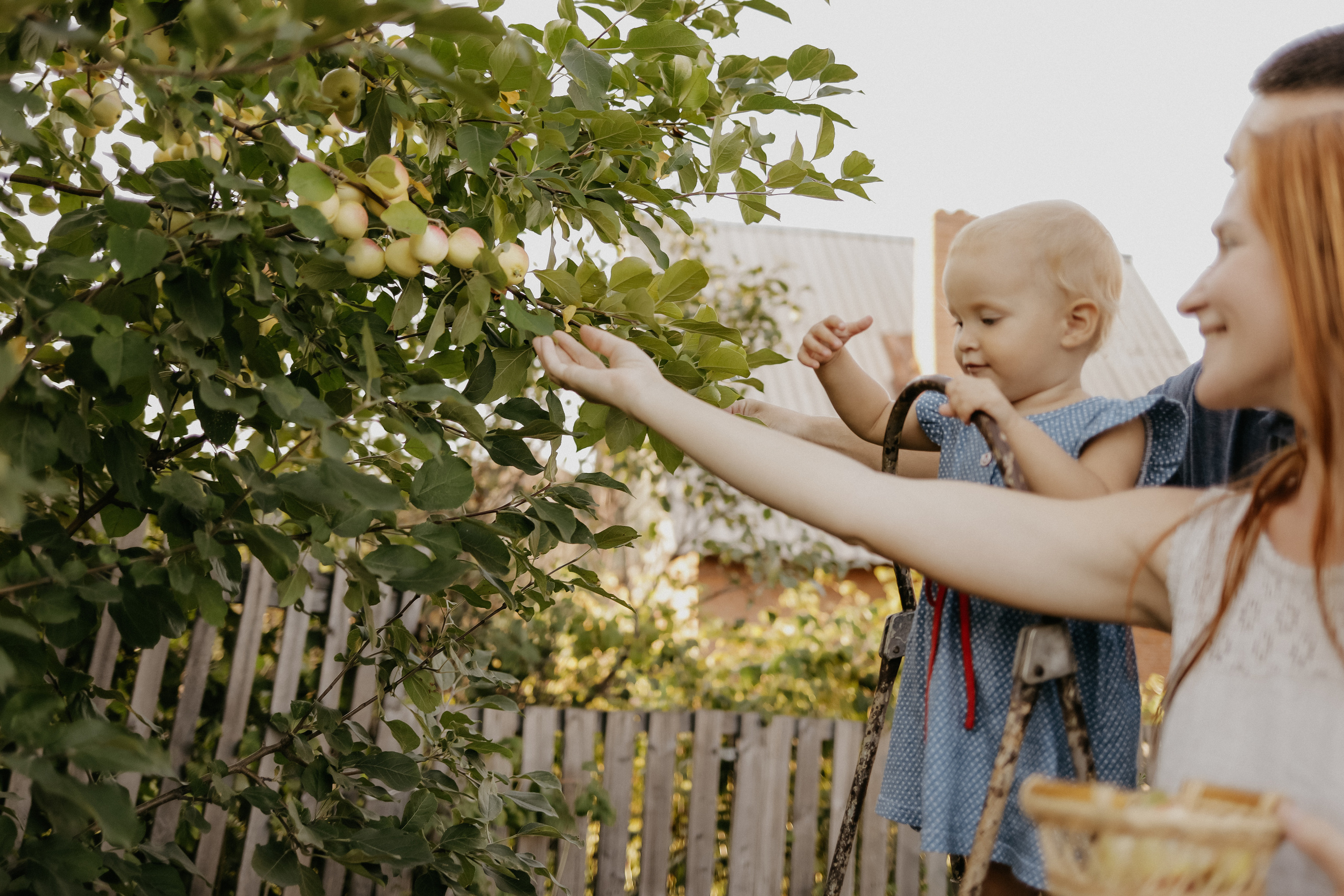 Семейная съемка на улице