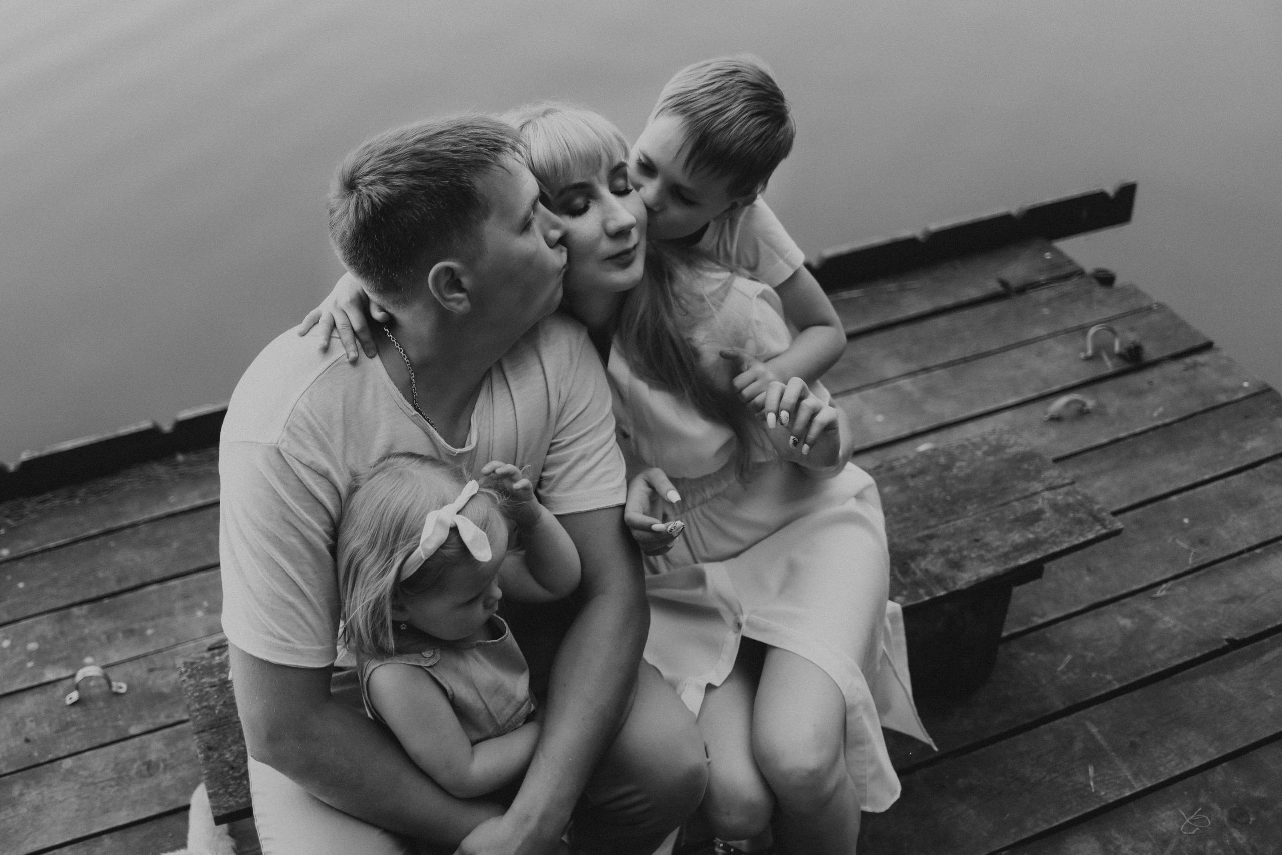 Семейная съемка на улице