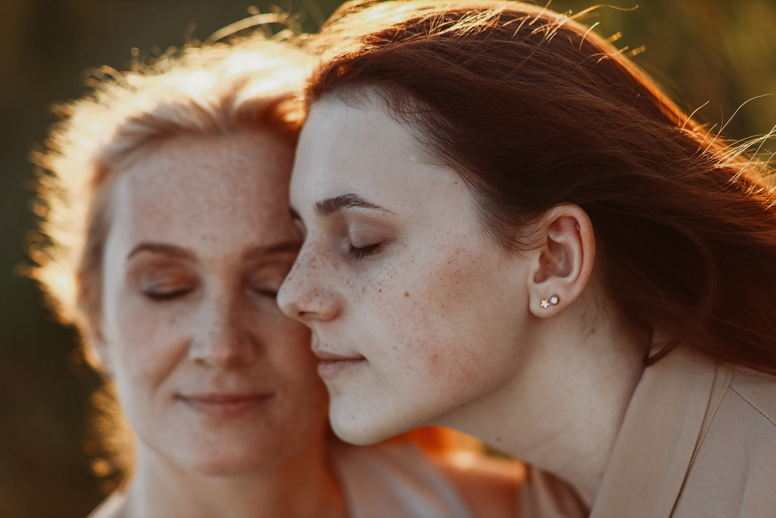 Семейная съемка на улице