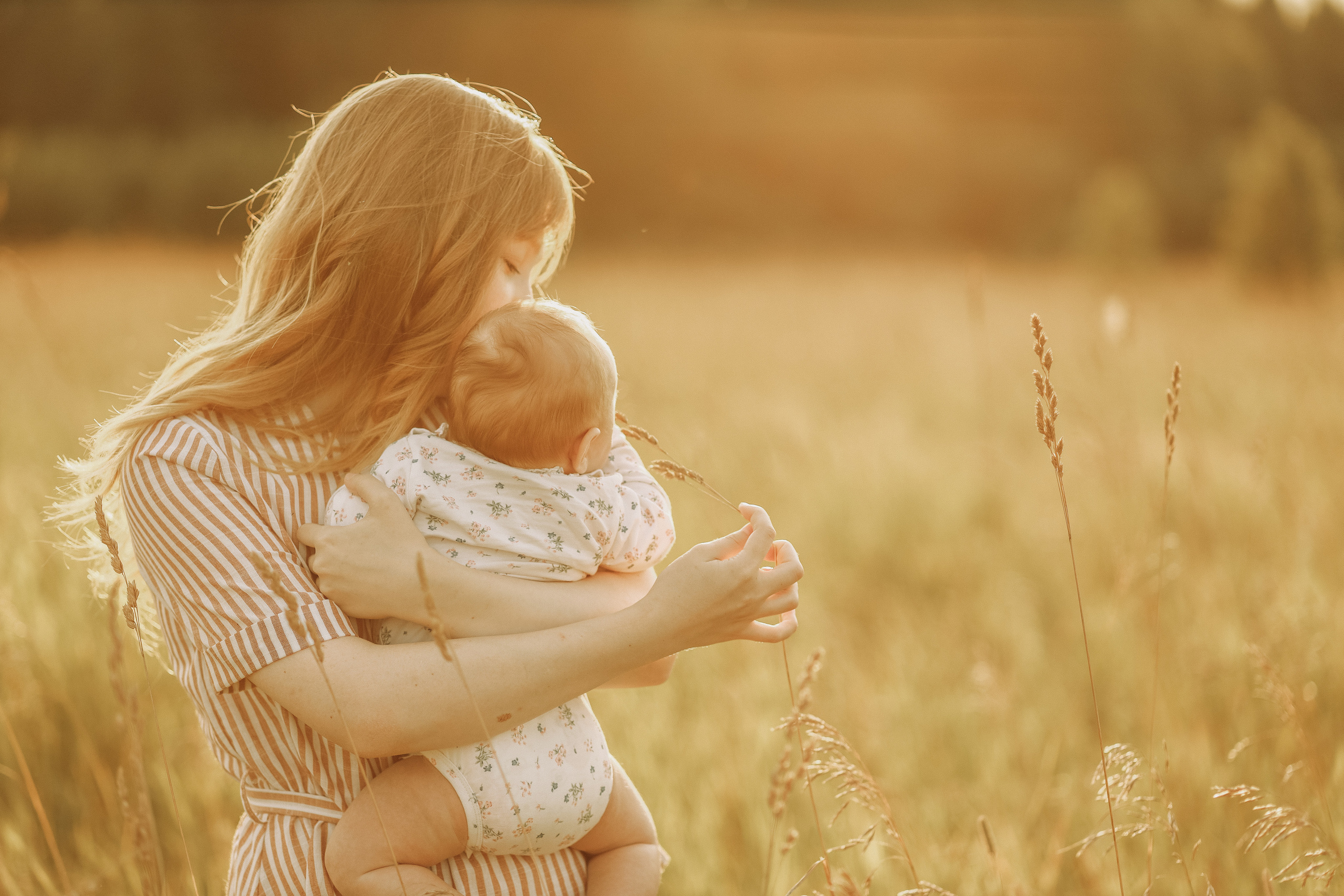 Семейная съемка на улице