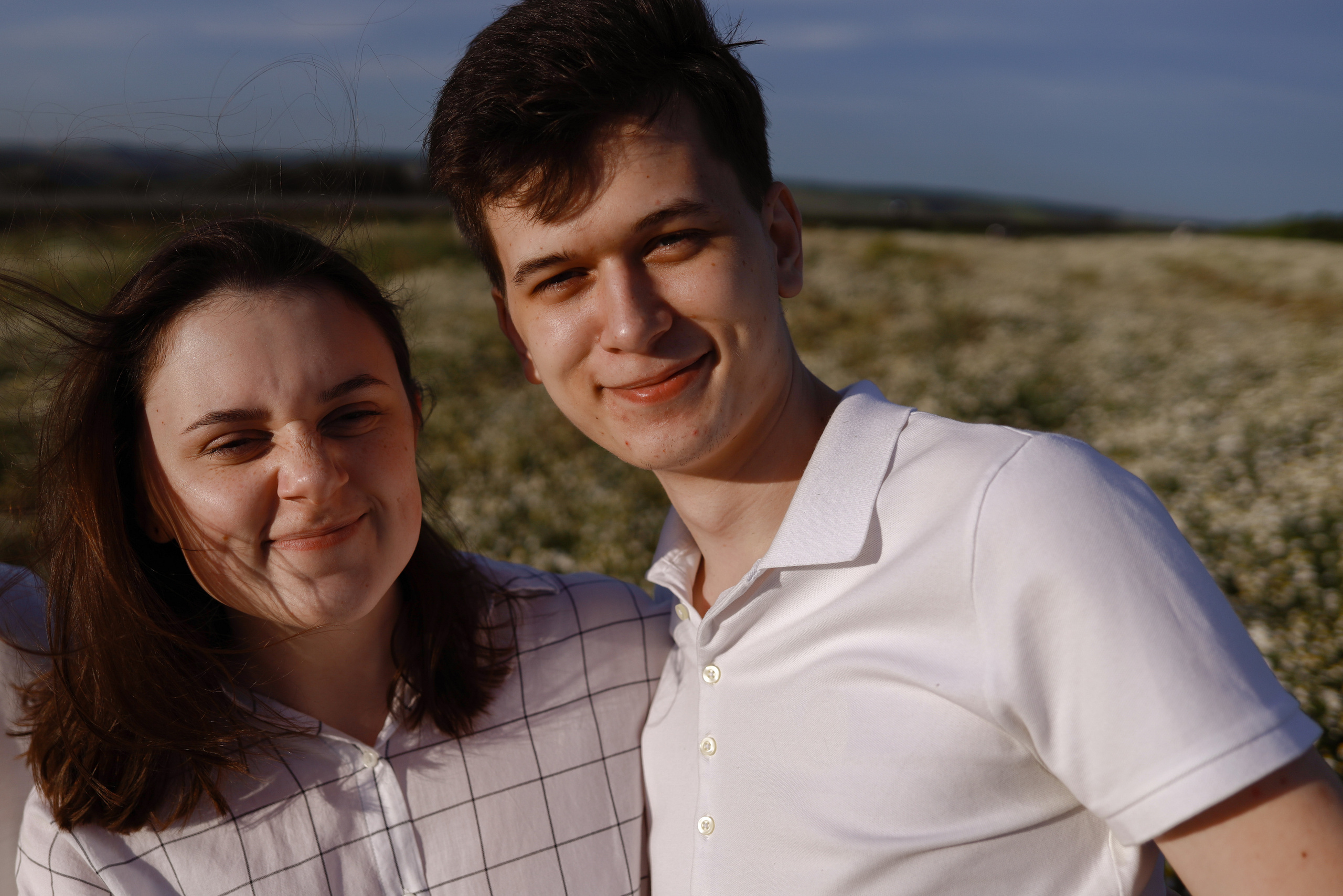 Семейная съемка на улице