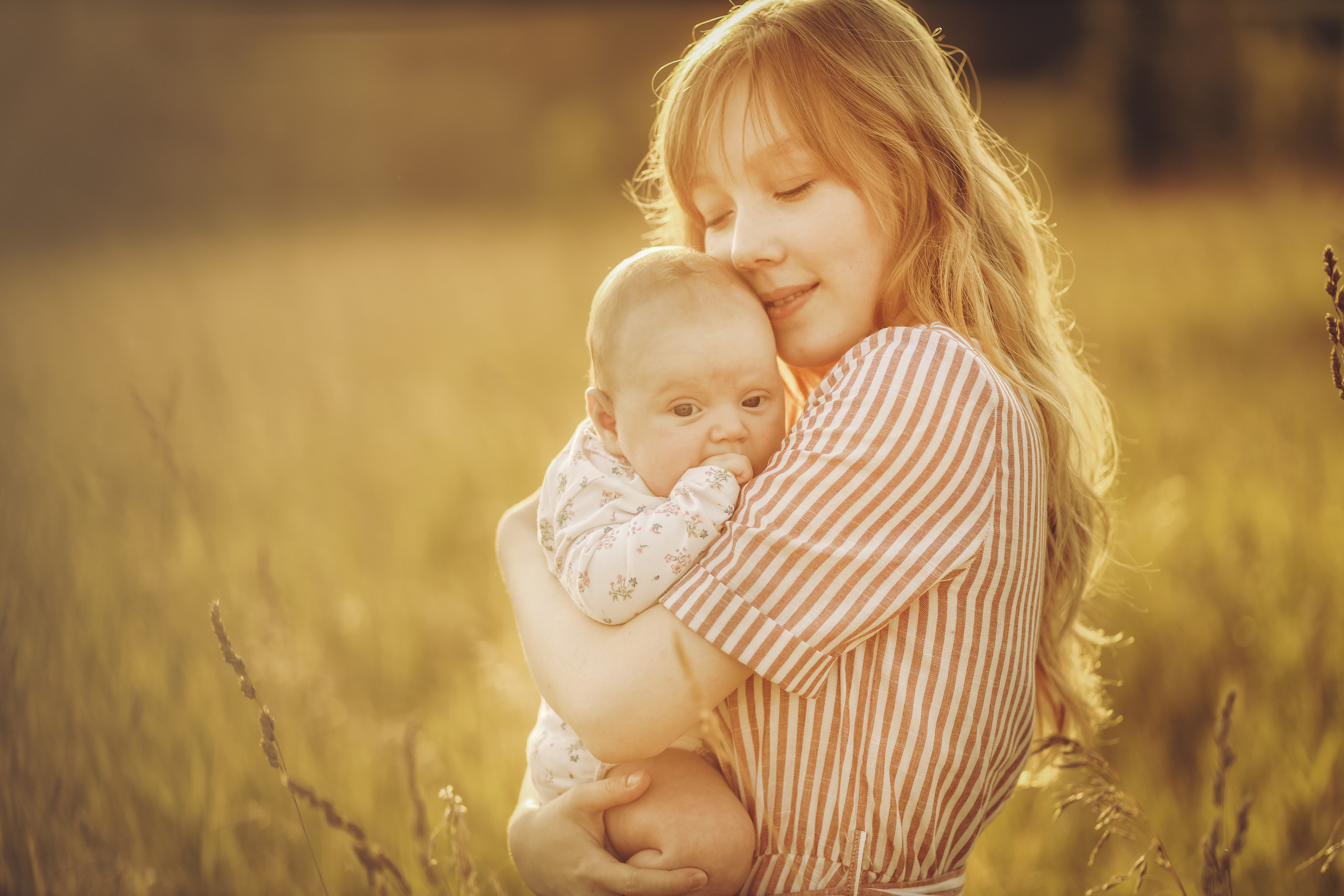 Семейная съемка на улице