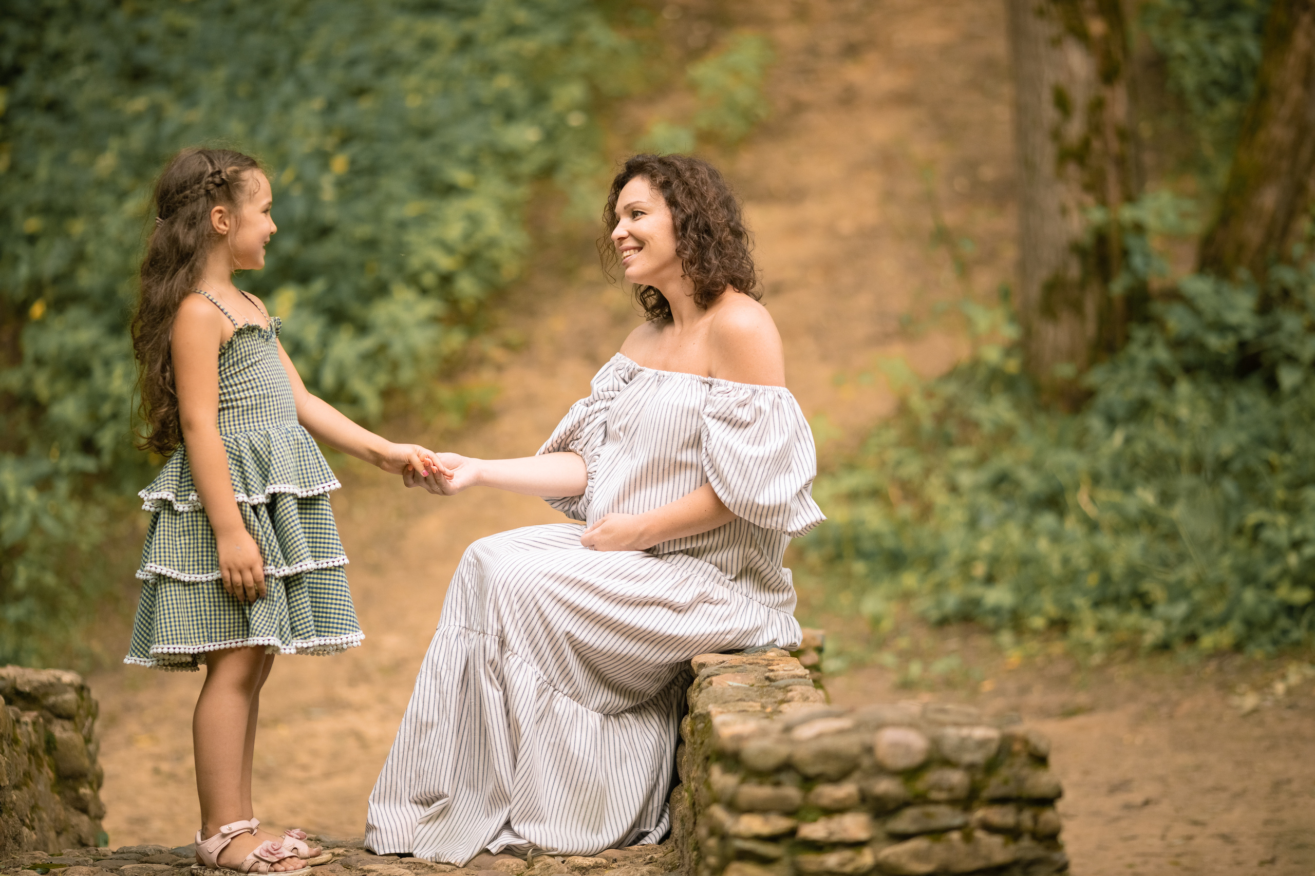 Фотопрогулка для Елены и Маруси. Женский семейный фотограф Тула Москва Захарова Анна