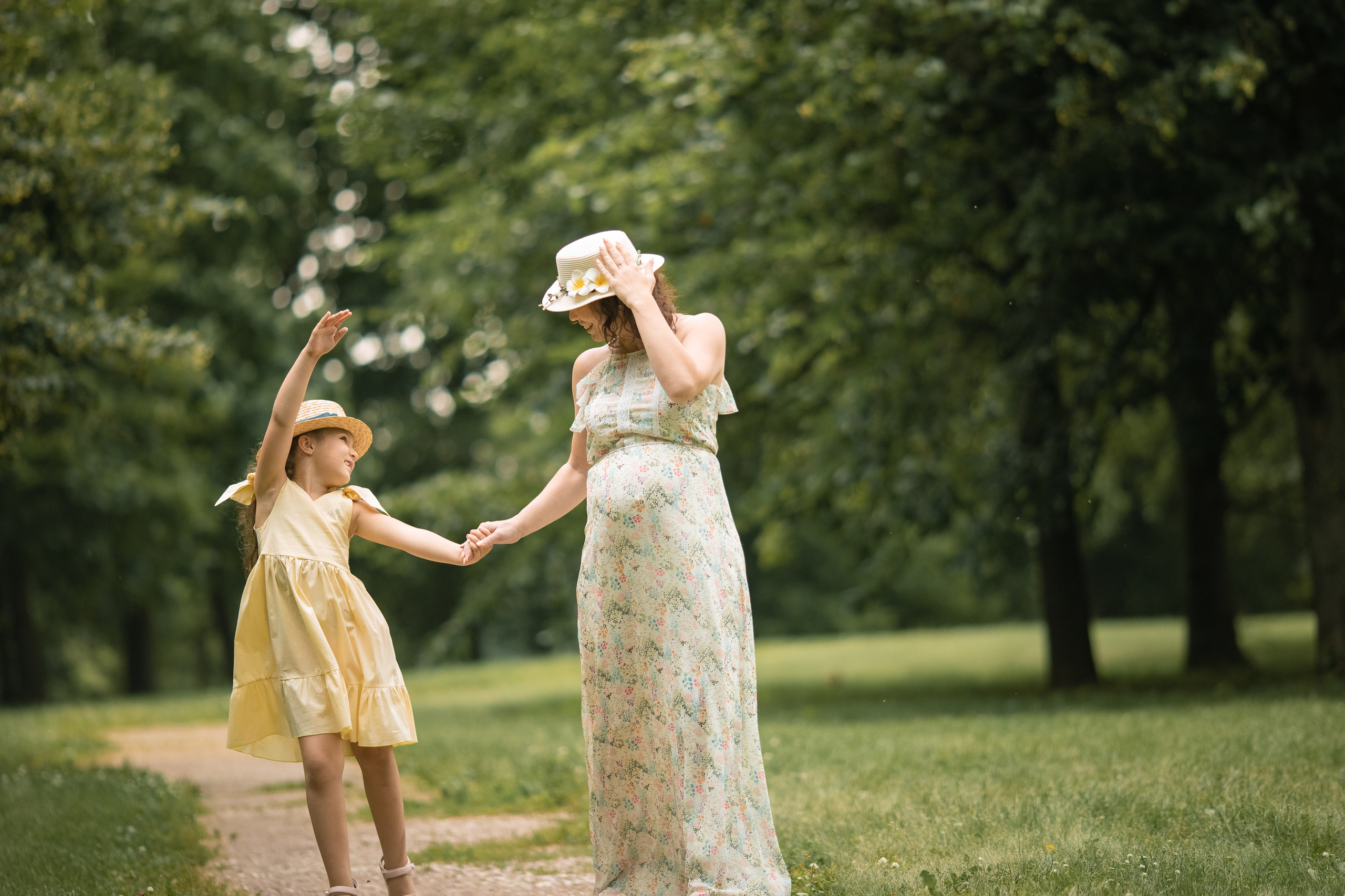 Фотопрогулка для Елены и Маруси. Женский семейный фотограф Тула Москва Захарова Анна