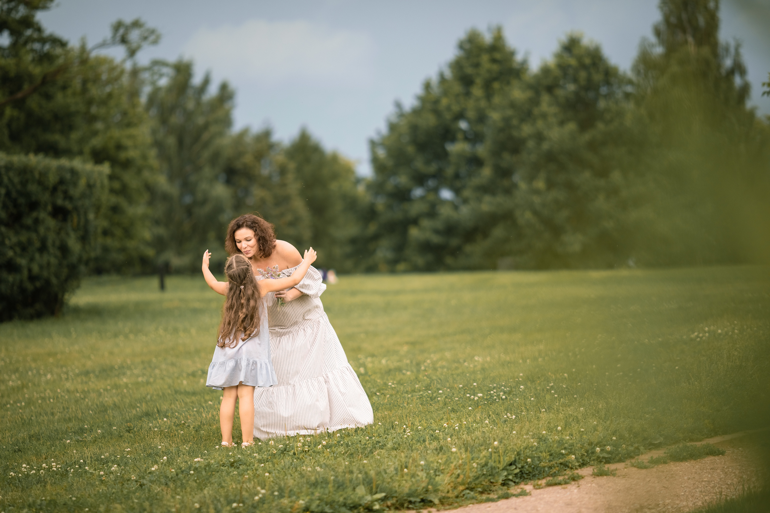 Фотопрогулка для Елены и Маруси. Женский семейный фотограф Тула Москва Захарова Анна