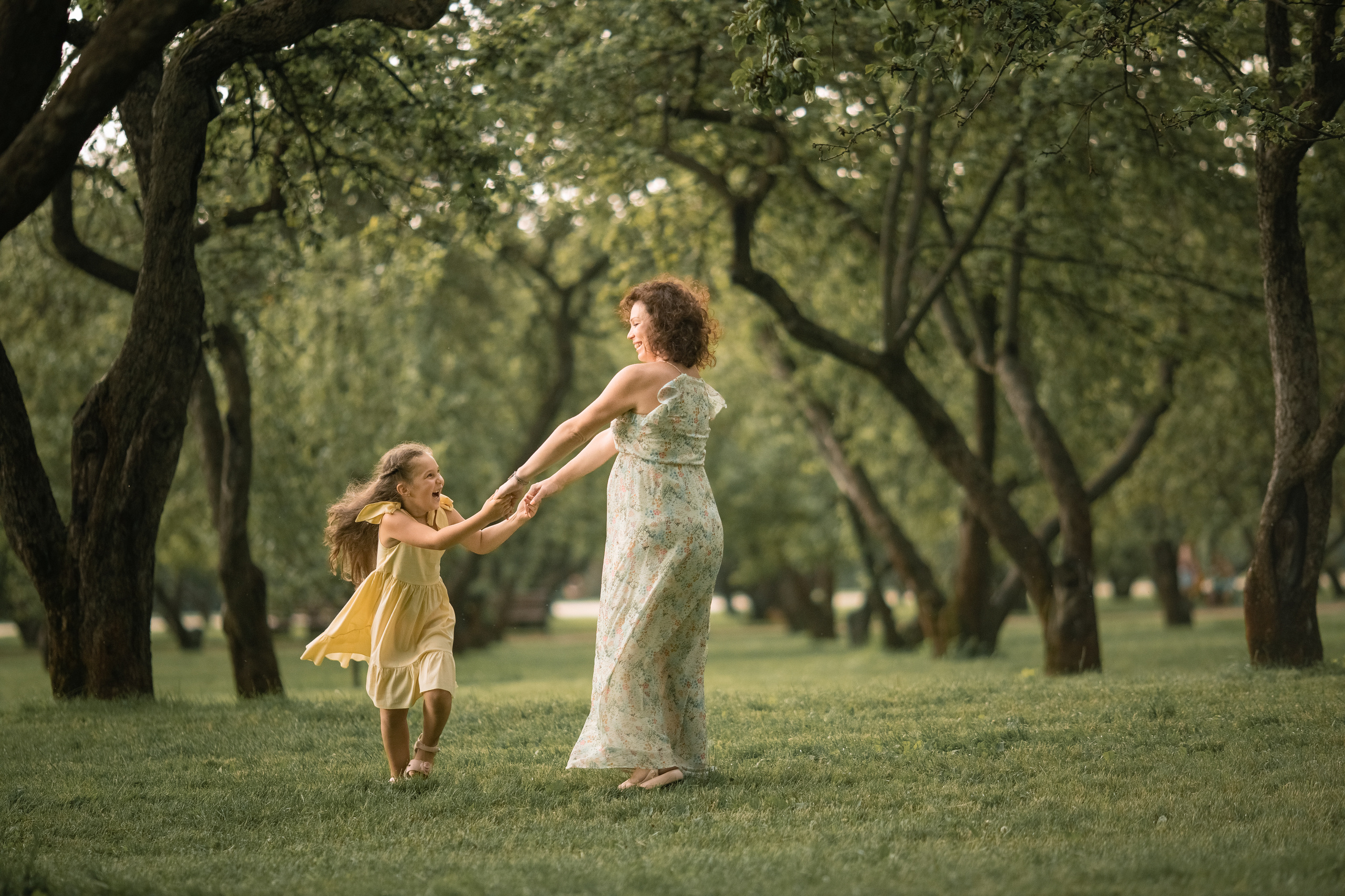 Фотопрогулка для Елены и Маруси. Женский семейный фотограф Тула Москва Захарова Анна
