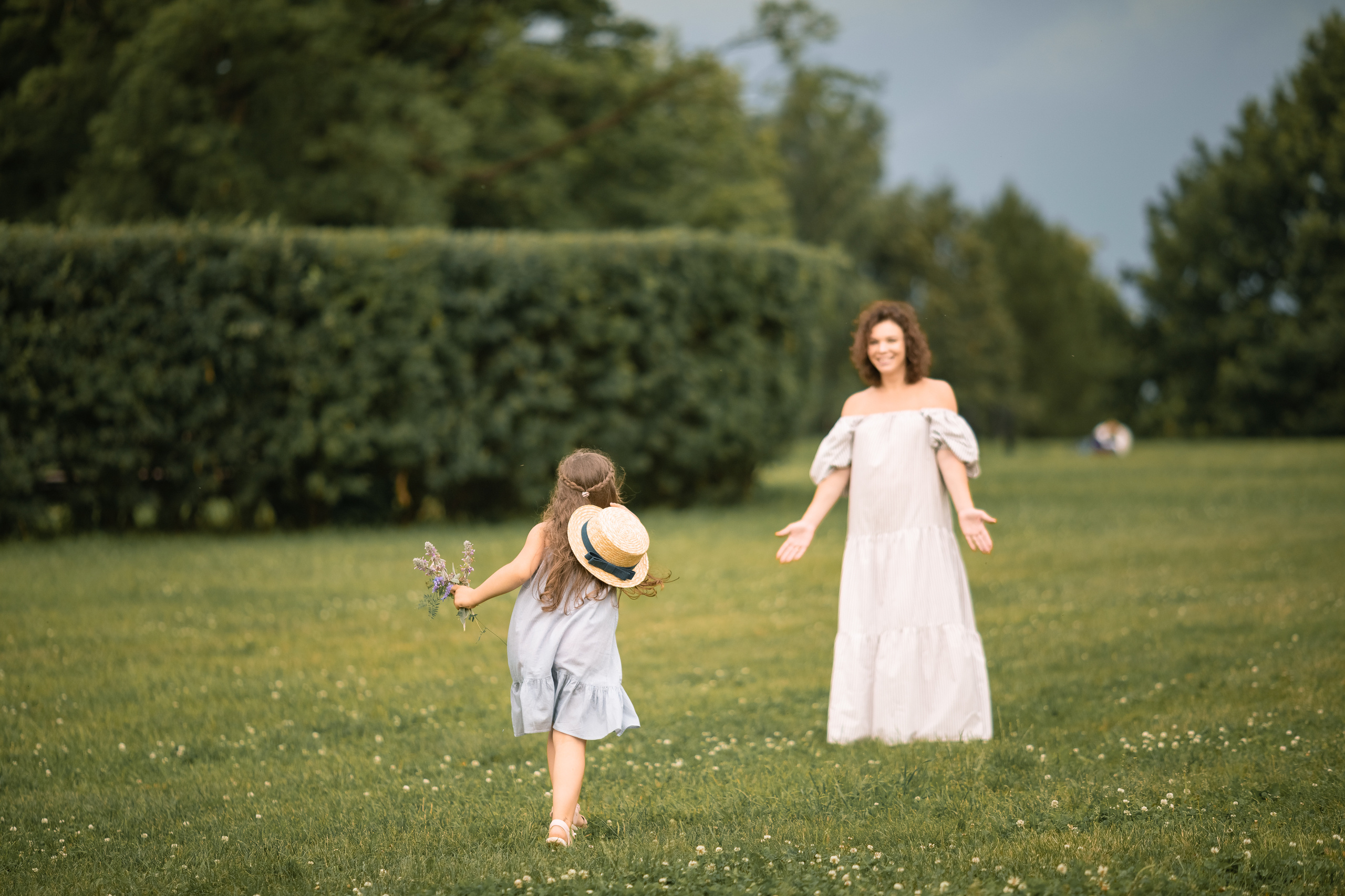 Фотопрогулка для Елены и Маруси. Женский семейный фотограф Тула Москва Захарова Анна