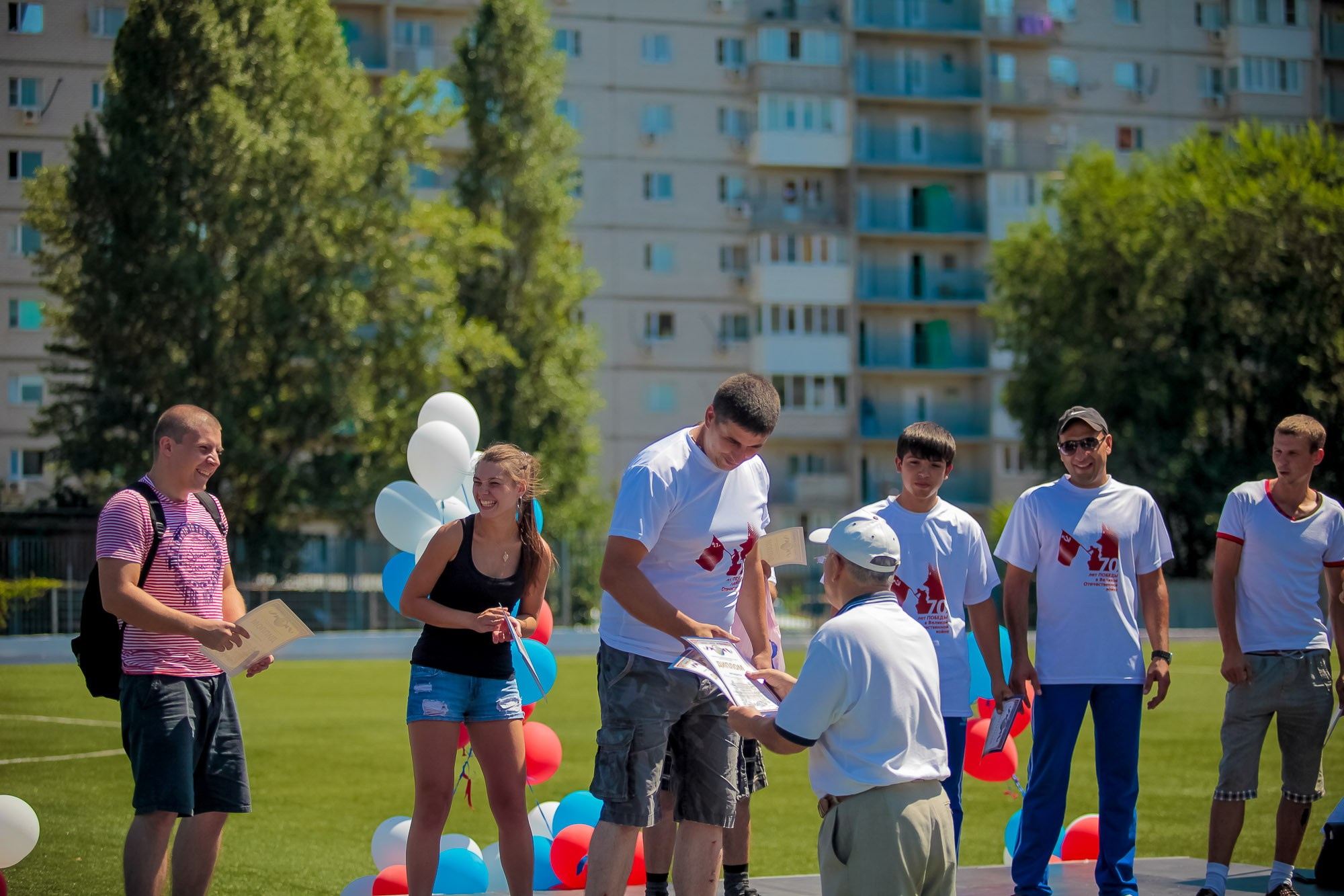 День Физкульт. Максим Матвийченко и Виктория Басова профессионалы своего дела