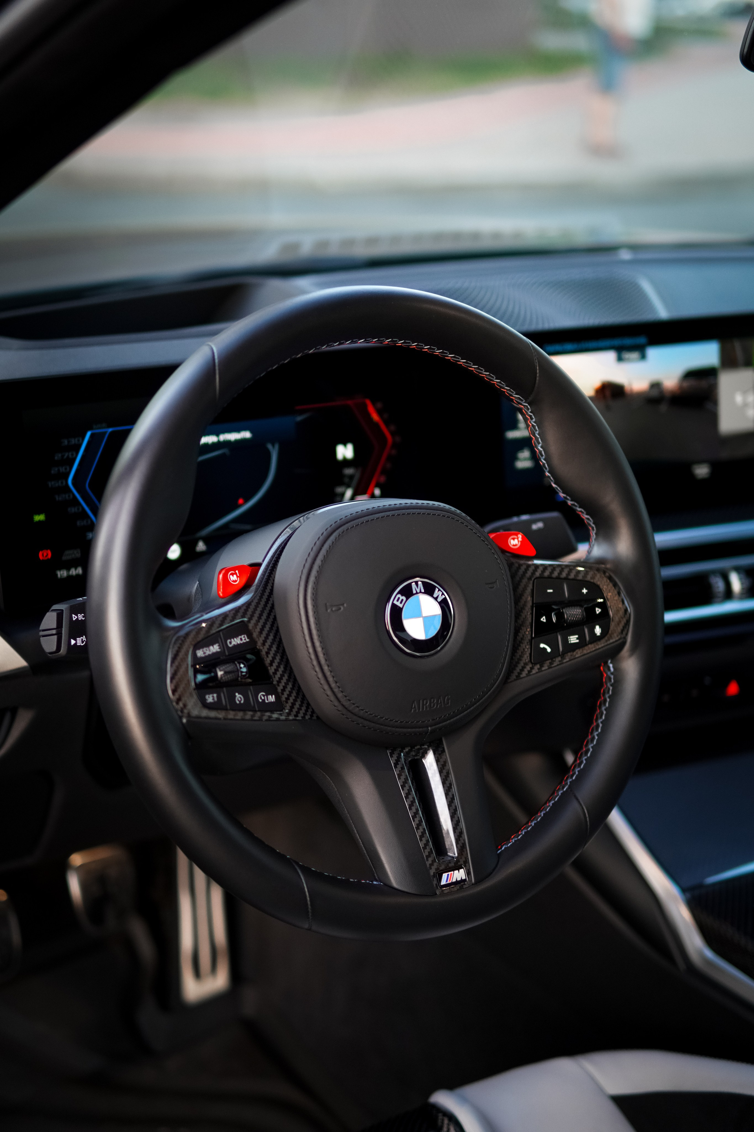 BMW M3 G80 green. AutoAlexArt