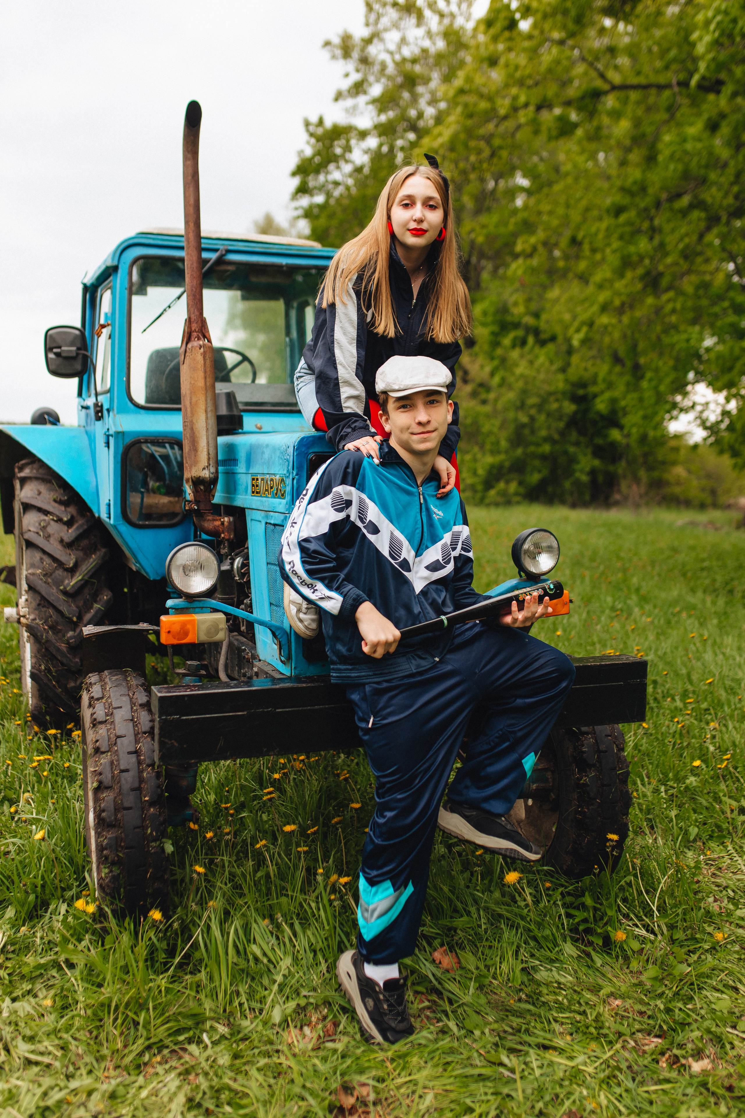 Синий трактор. Свадебный и семейный фотограф в Туле и области Маша Костина