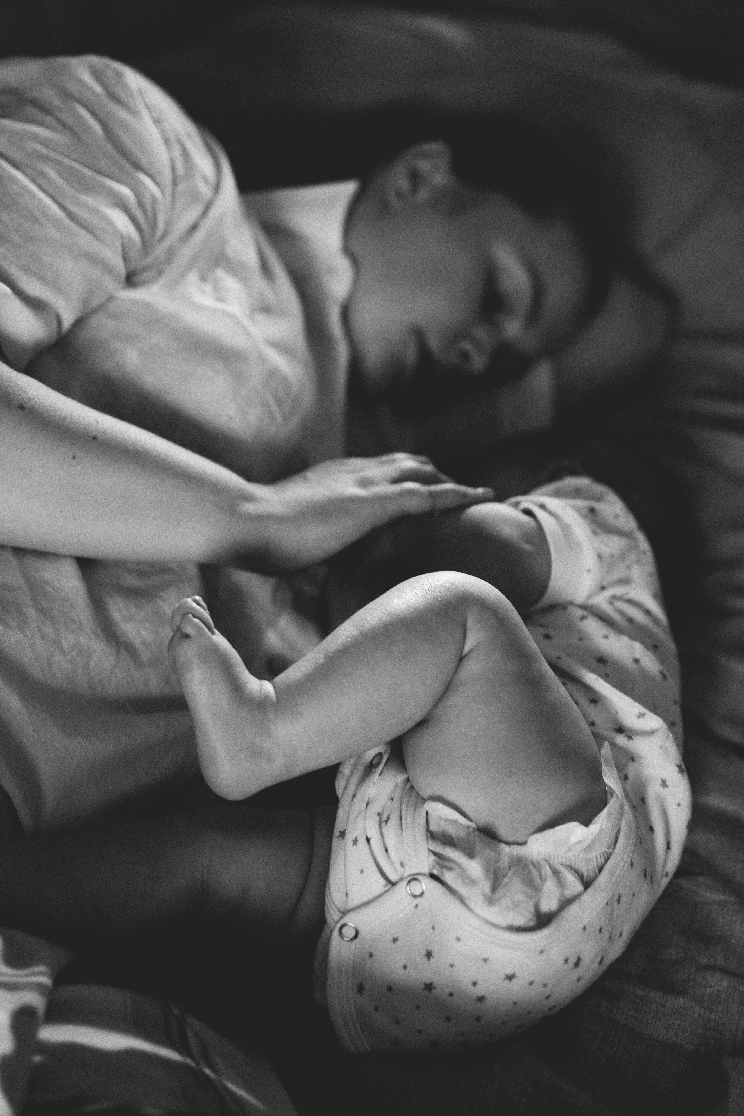 Домашняя фотосессия Ирины и Киры. Детский, семейный и ньюборн фотограф в Москве Юлия Шуарт