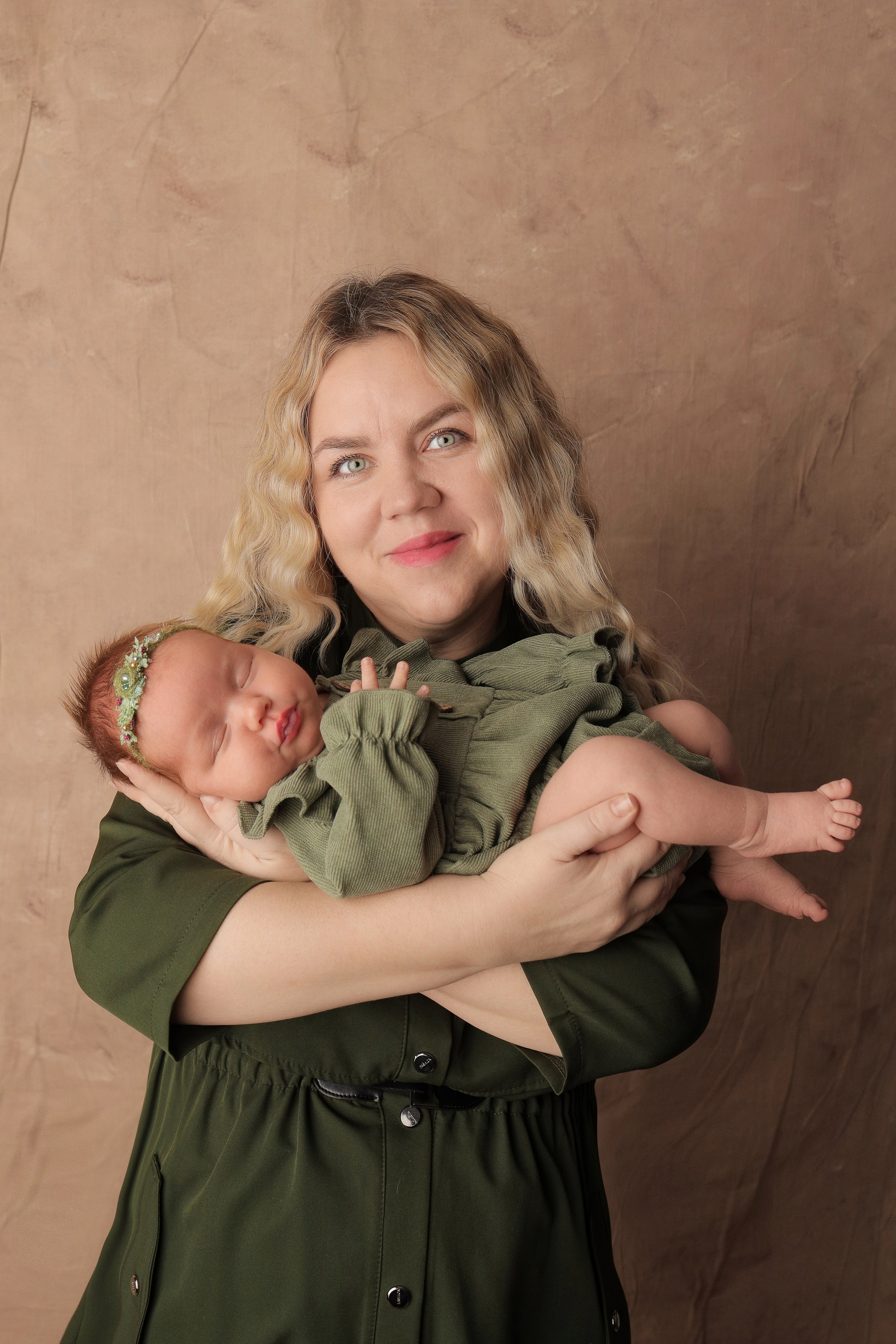 Полина, 3 недельки. Фотограф новорожденных в Новокузнецке Анна Горошникова