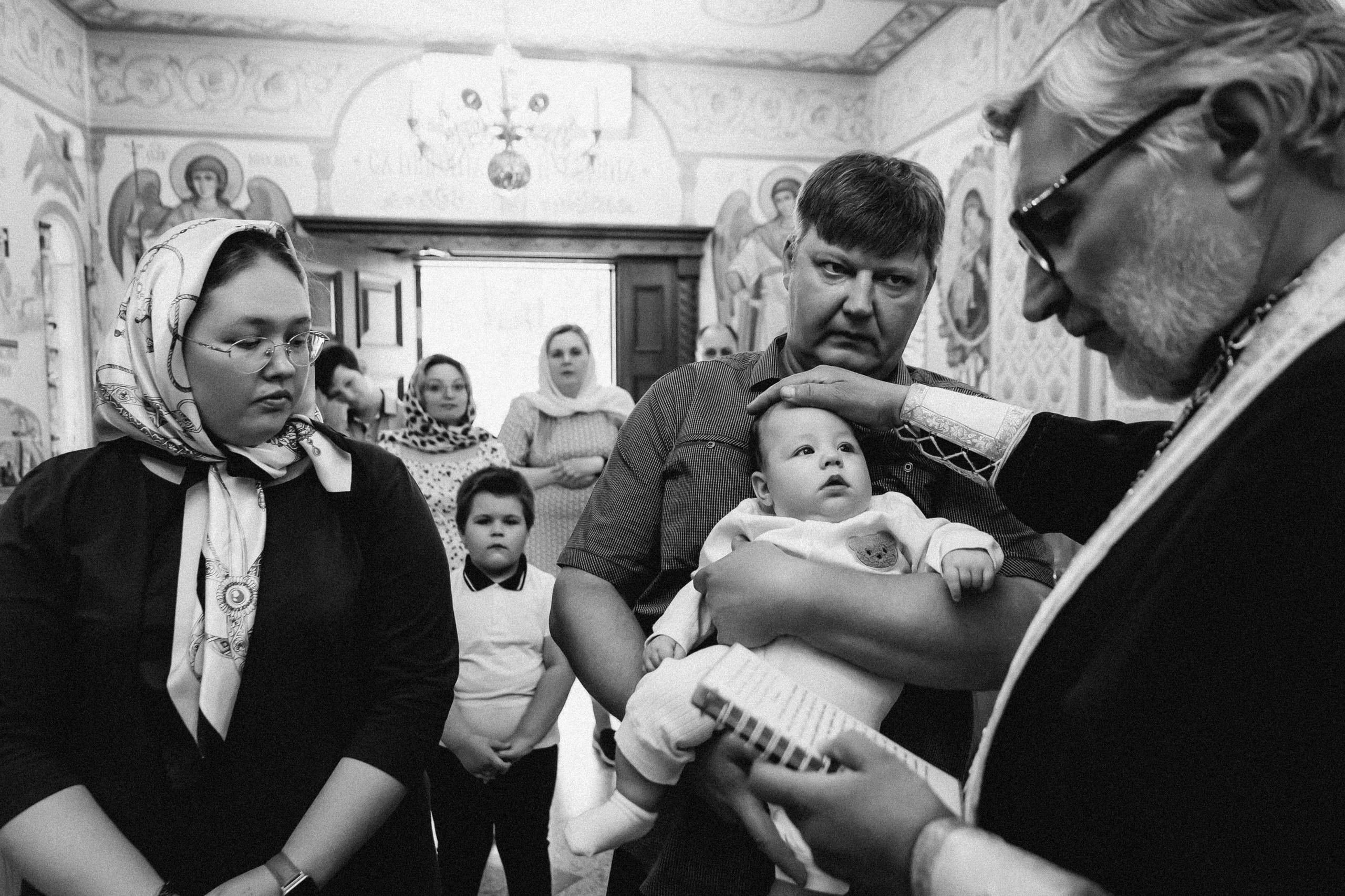 Крещение Максима. Семейный фотограф Минск Усова Ольга