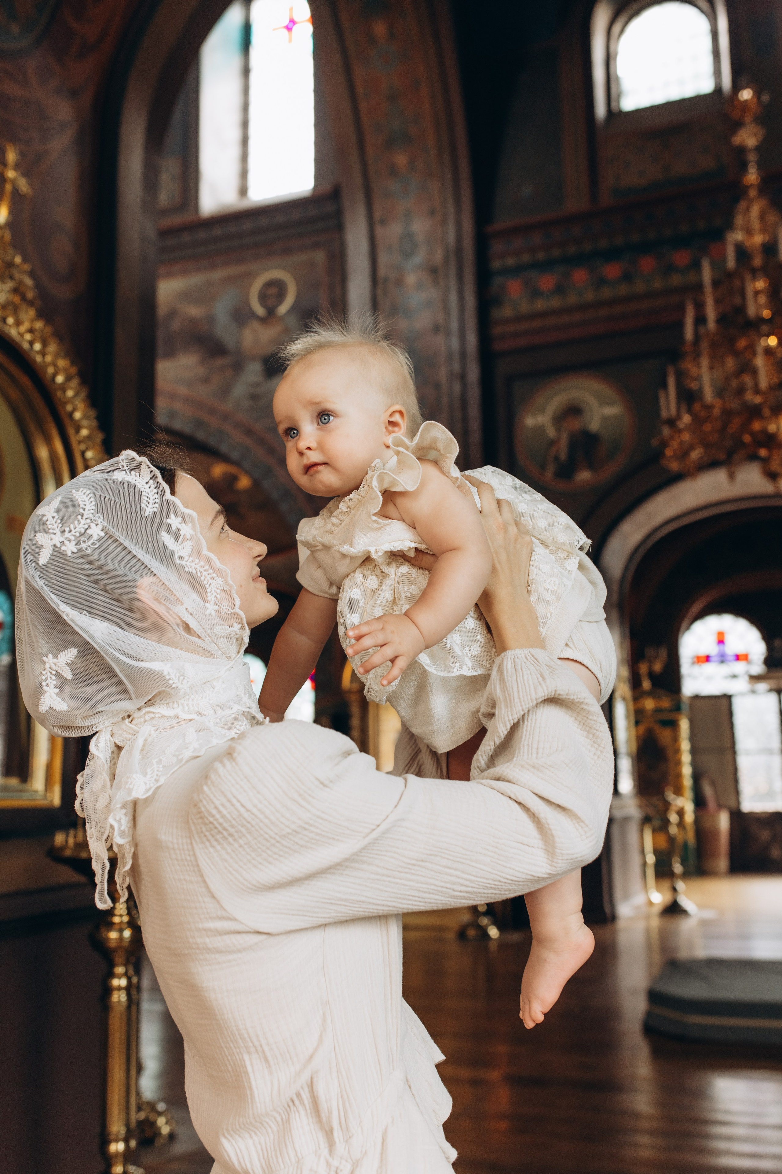 Крещение Марии и Валерии. Семейный фотограф в Краснодаре Виктория Кокоулина
