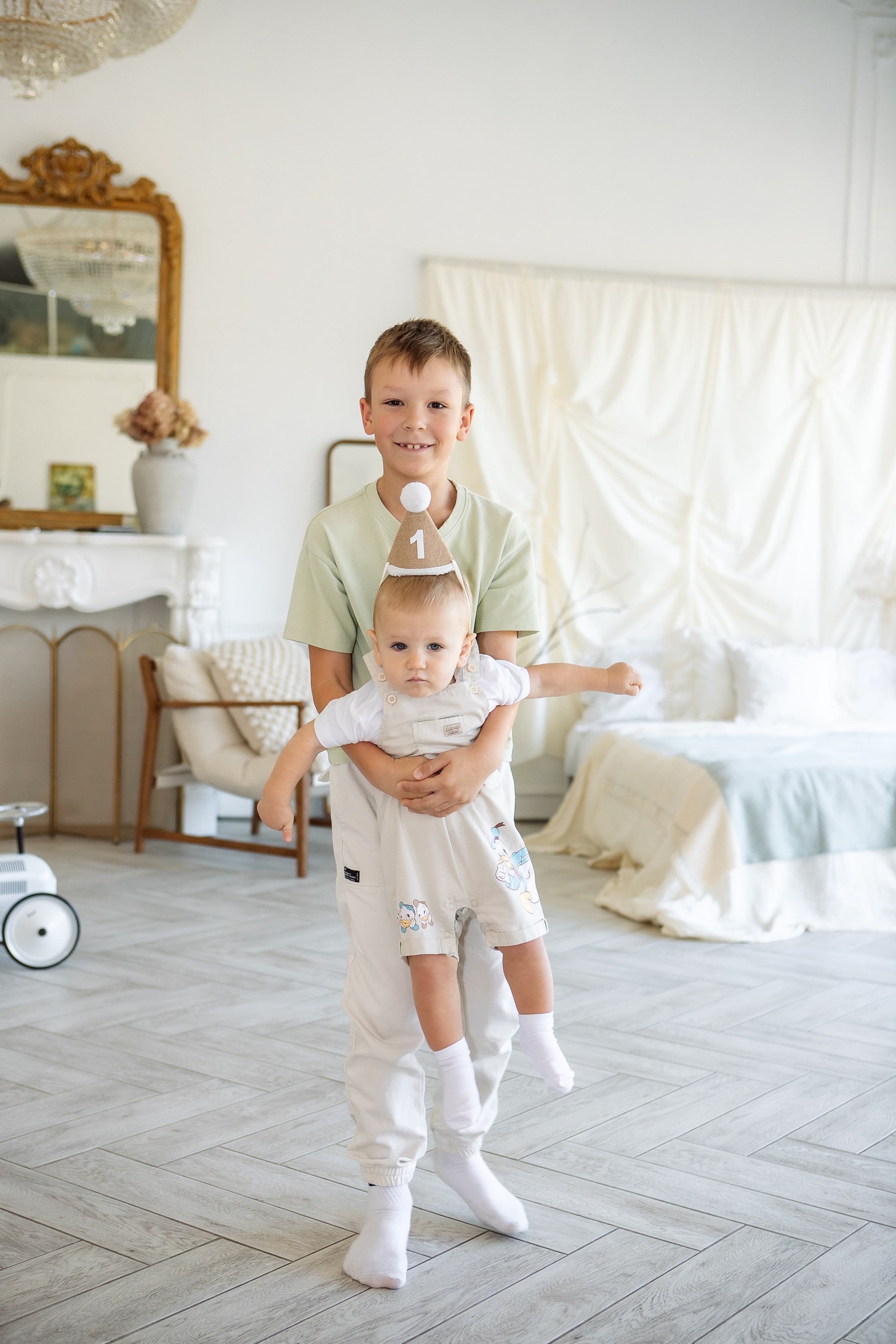 Мироше 1 годик. Семейный детский фотограф. Фотосессия в Минске