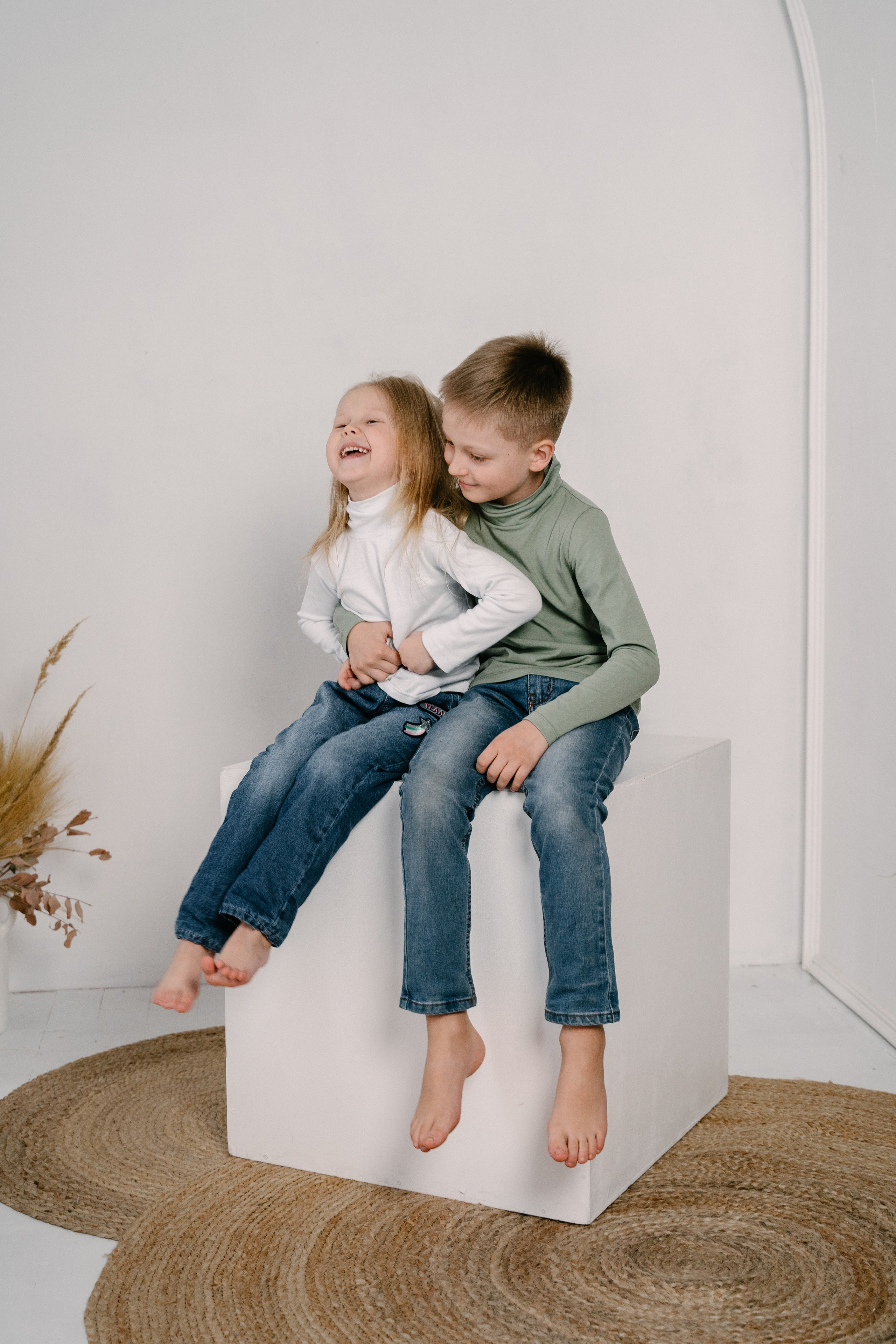 Оксана и дети. Свадебный фотограф Юлия Копылова