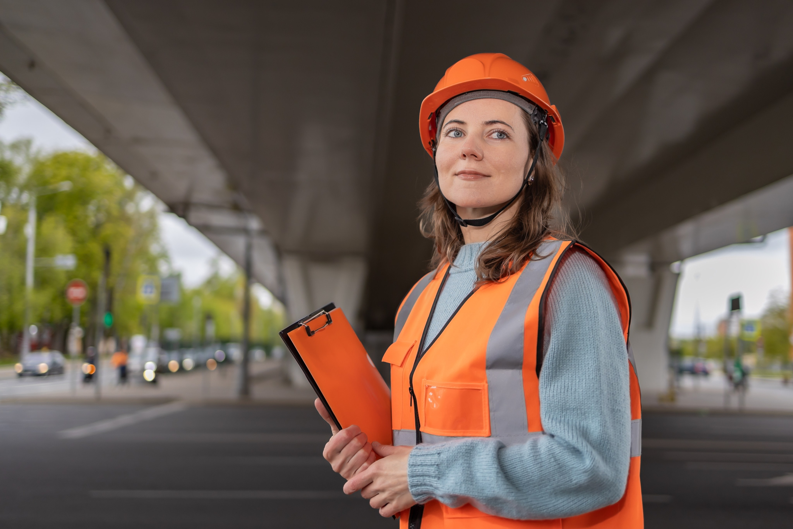 Фотосессия «Стройка» модель Ирина. Репортажный, семейный и студийный фотограф в Москве Демин Алексей