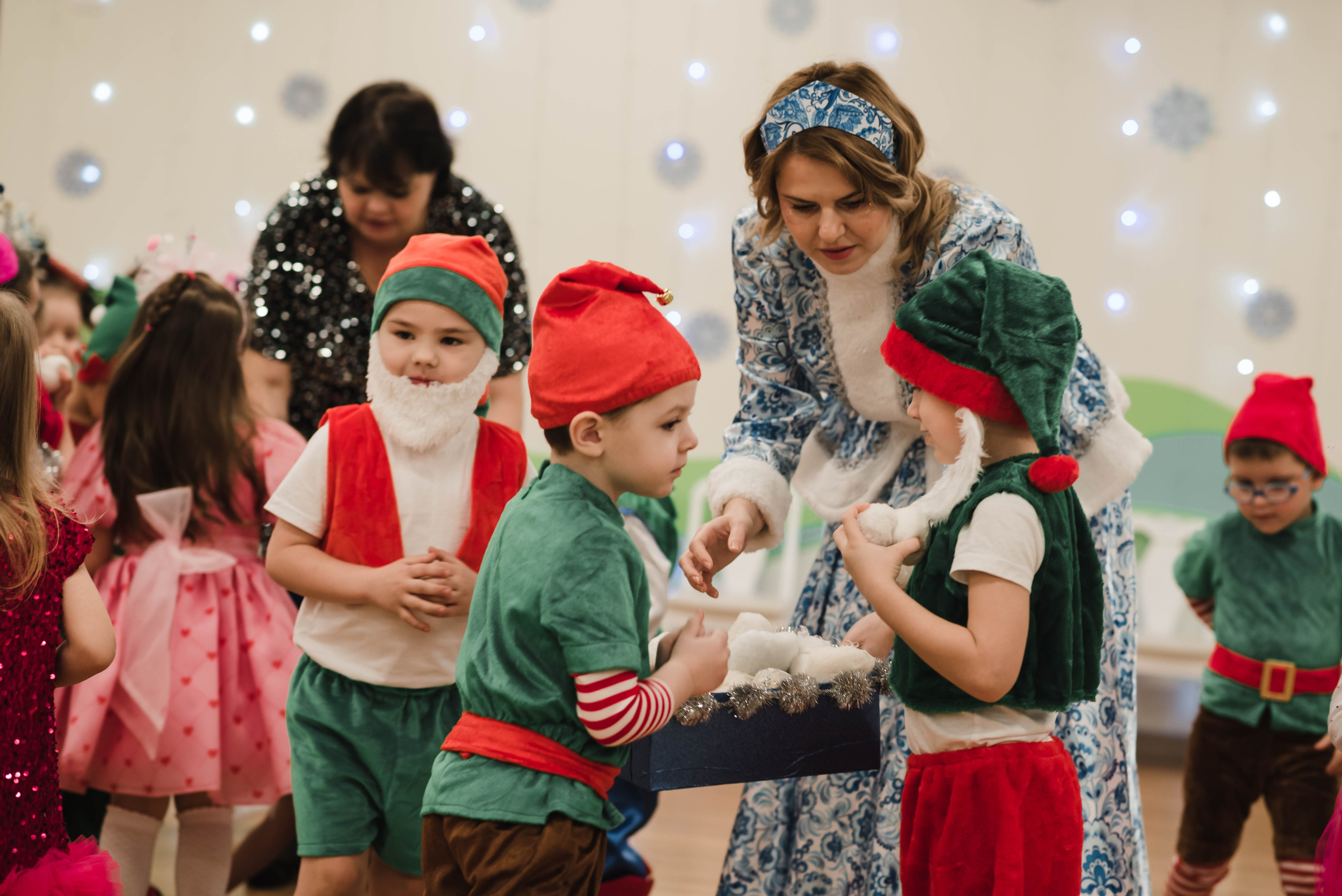 Детский садик Новый год. Фотограф в Москве новорожденные свадьбы семьи Дарья Ларионова