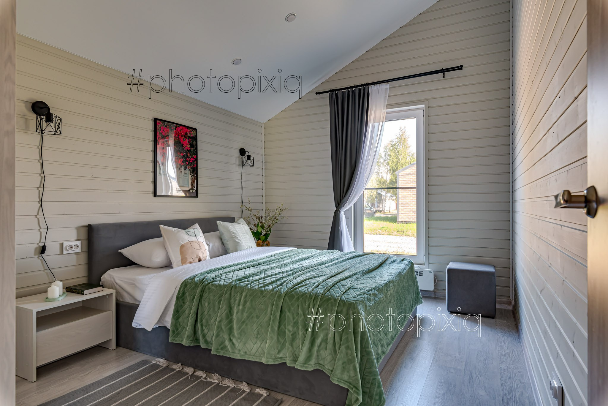 Съёмка загородного дома в КП Грин Лаундж для аренды. Интерьерная съёмка и виртуальные туры — Интерьерный фотограф Кузнецов Сергей (photopixiq)