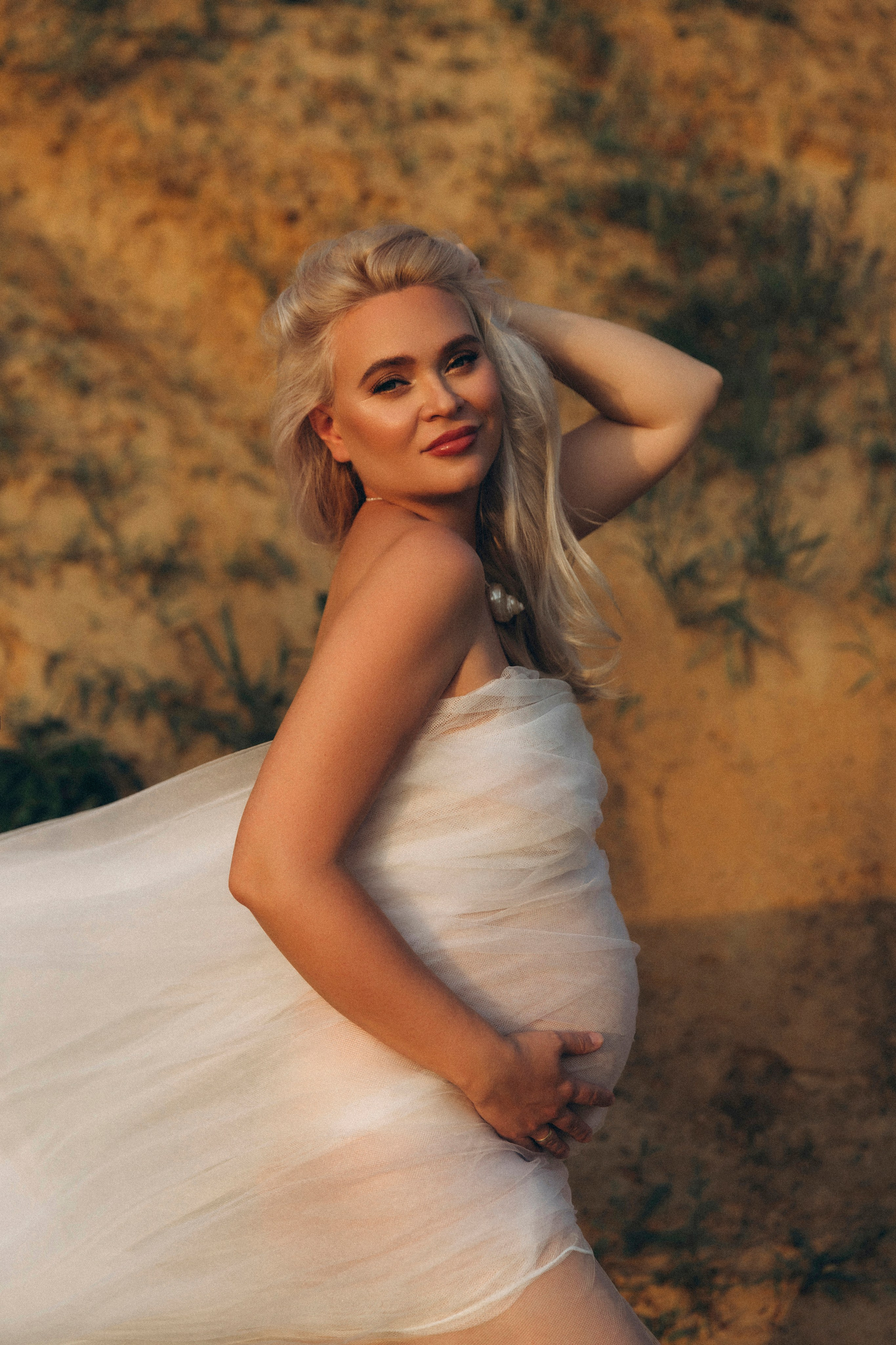 Беременность. Фотограф Мария Щеголькова. Чувственный женский портрет