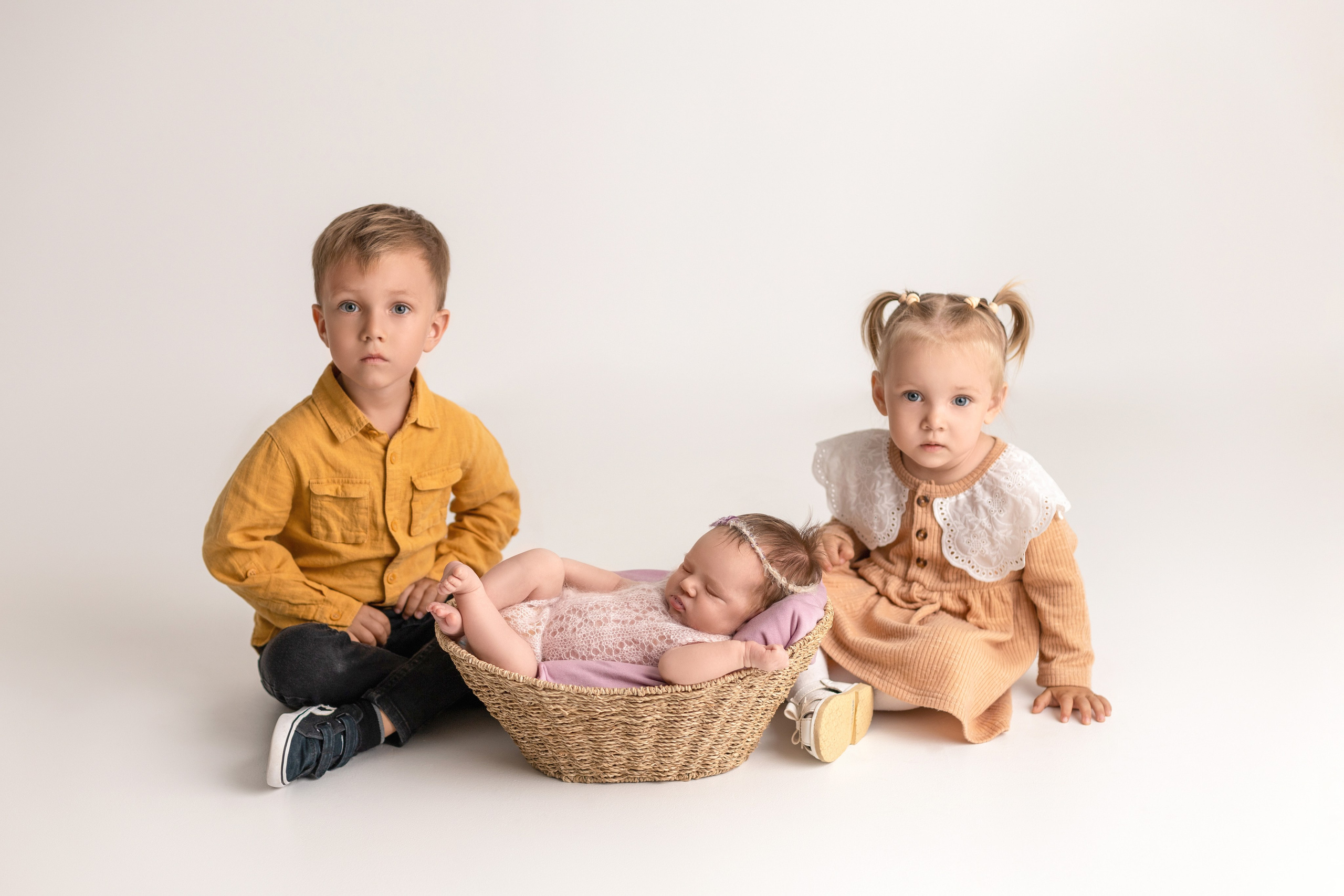 Ньюборн семейная. Фотограф новорожденных в Нижнем Новгороде Надежда Кадылкина