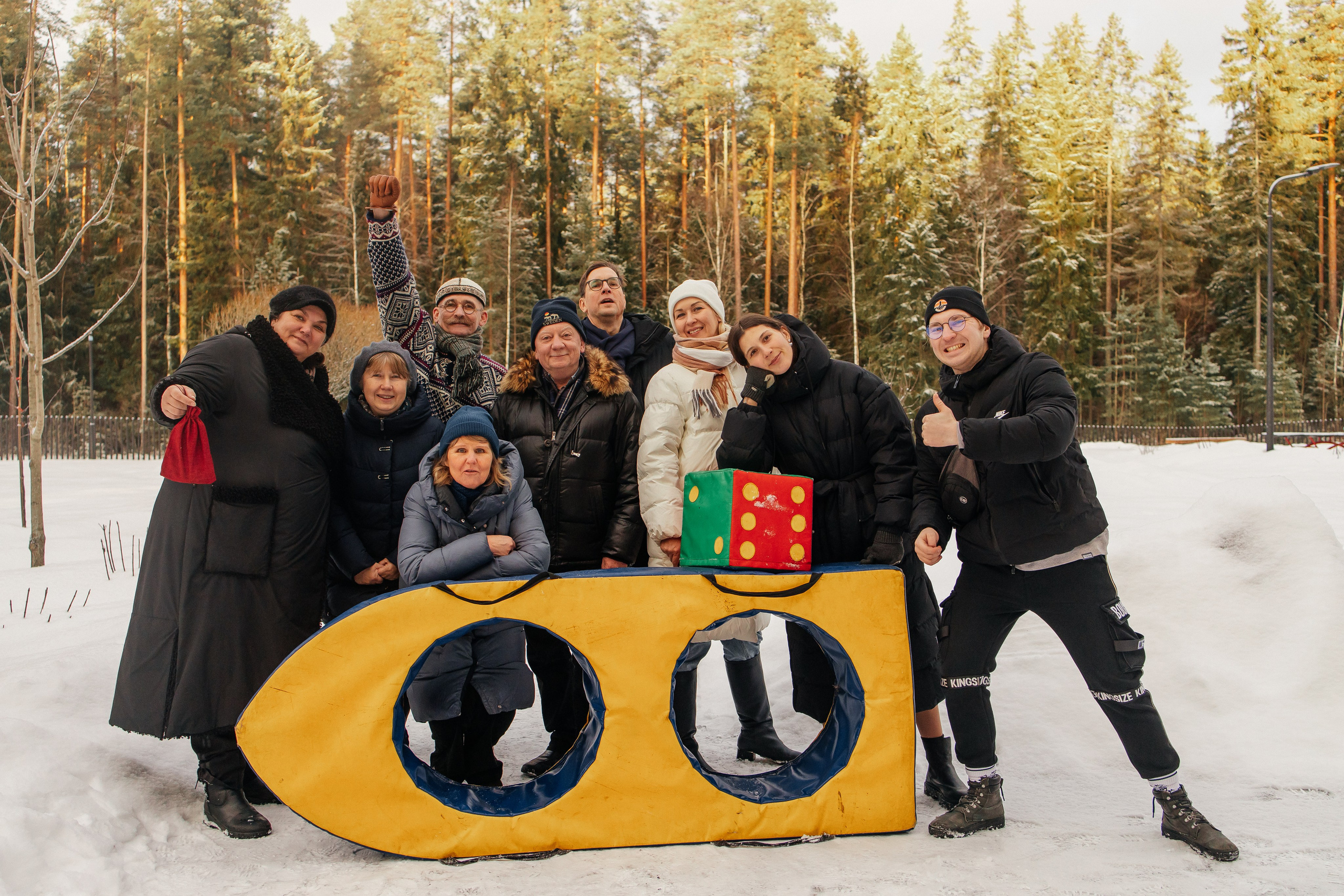 Зимний корпоратив в Царство Королевство. Фотограф в Санкт-Петербурге Виктория Безверхая