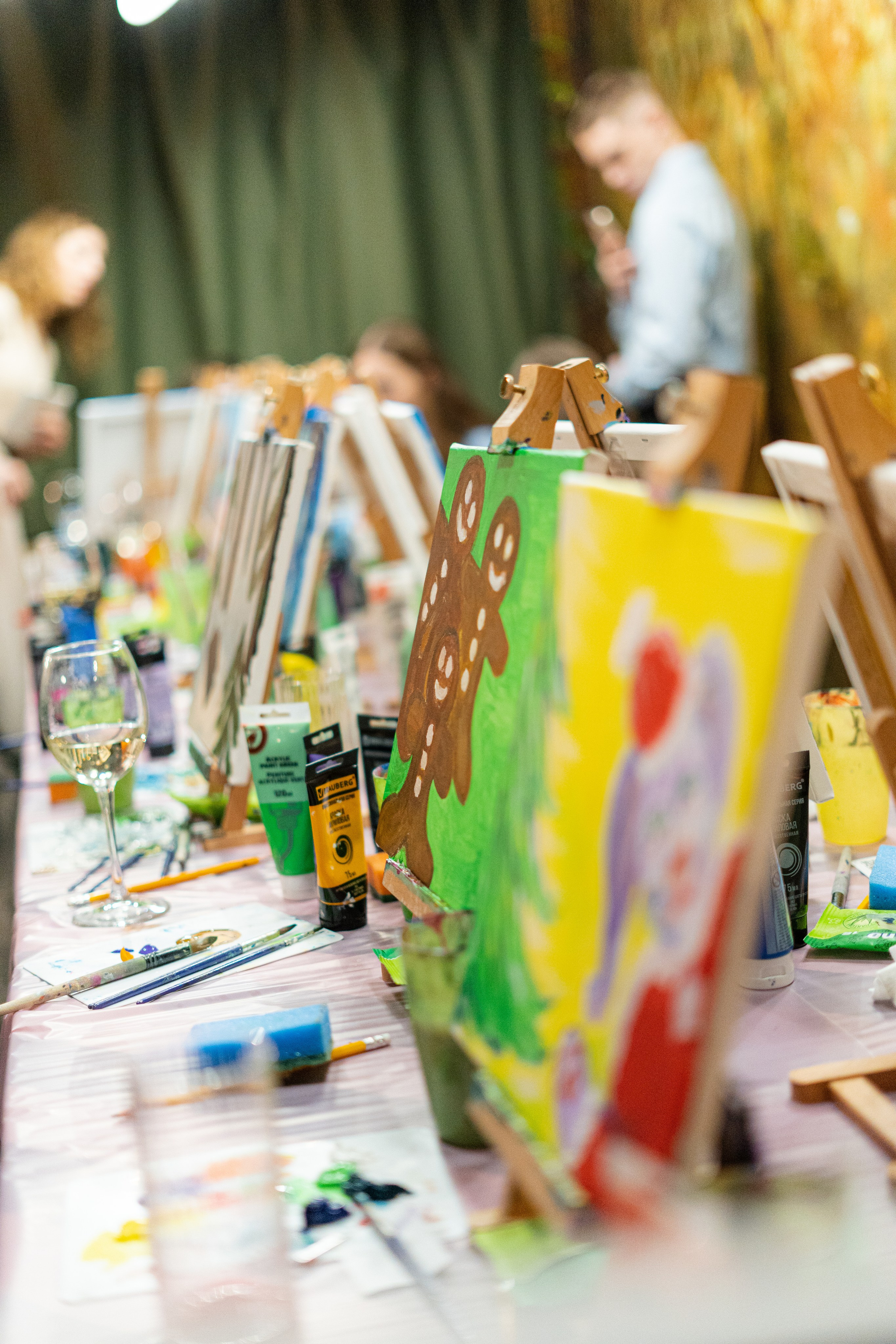 Корпоратив Teach Me Art 2. Портретный фотограф в Москве и Санкт-Петербурге Арина Чех